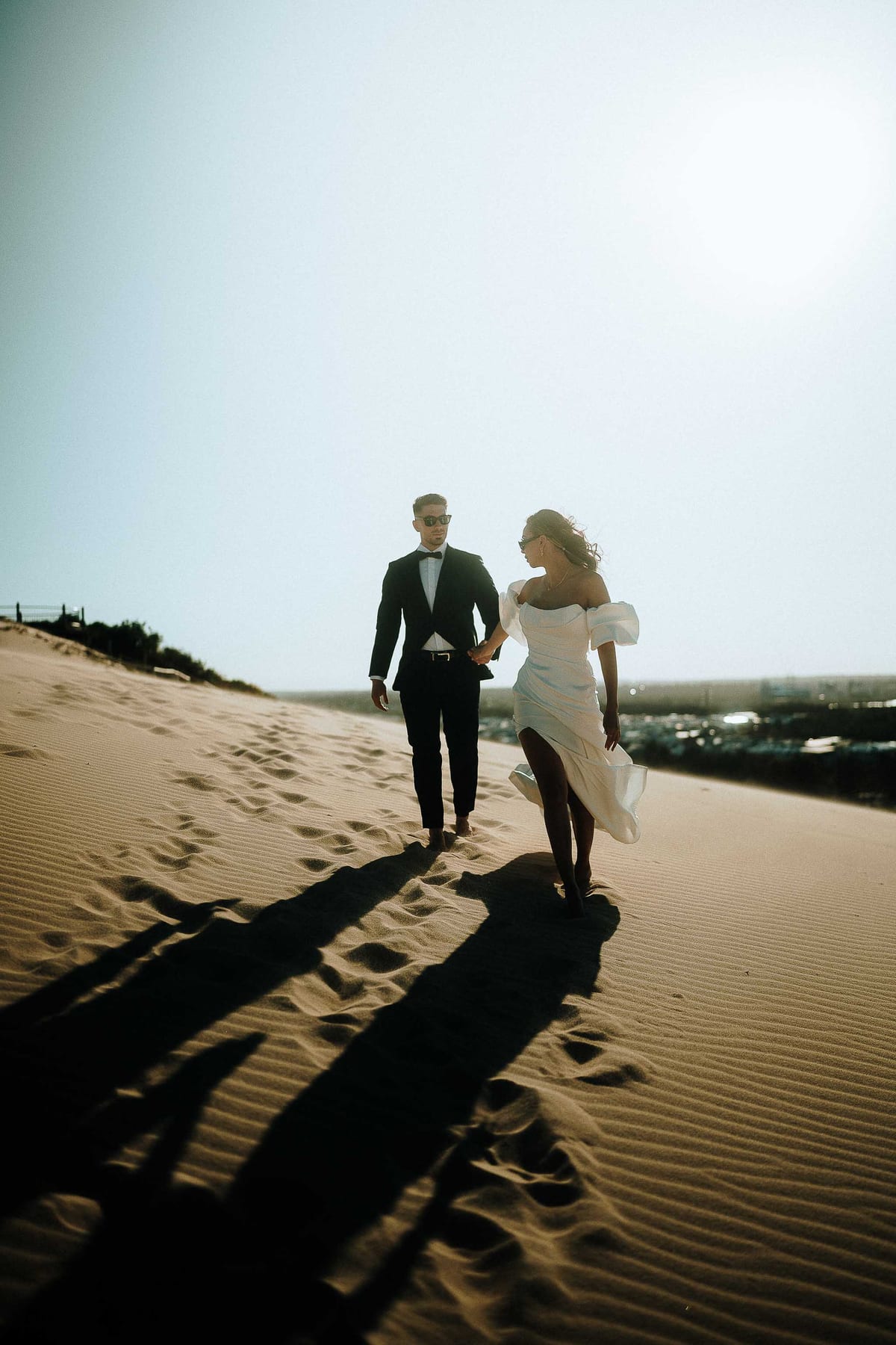 CHARLIE AND CANDICE (Elopement shoot at the Cronulla sand dunes, South Sydney)