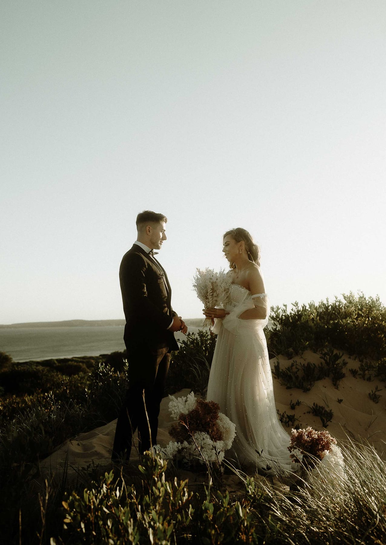 CHARLIE AND CANDICE (Elopement shoot at the Cronulla sand dunes, South Sydney)