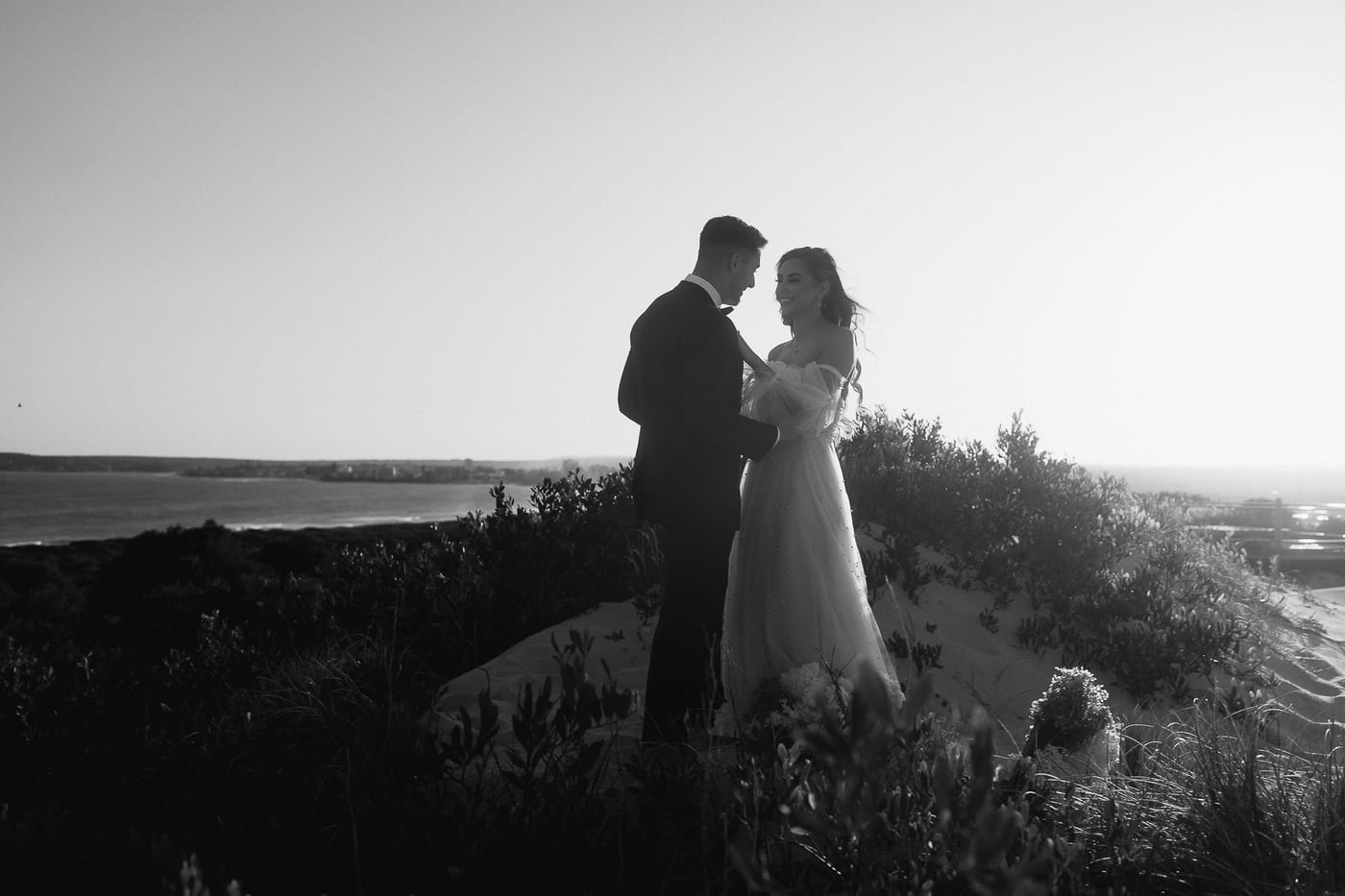 CHARLIE AND CANDICE (Elopement shoot at the Cronulla sand dunes, South Sydney)