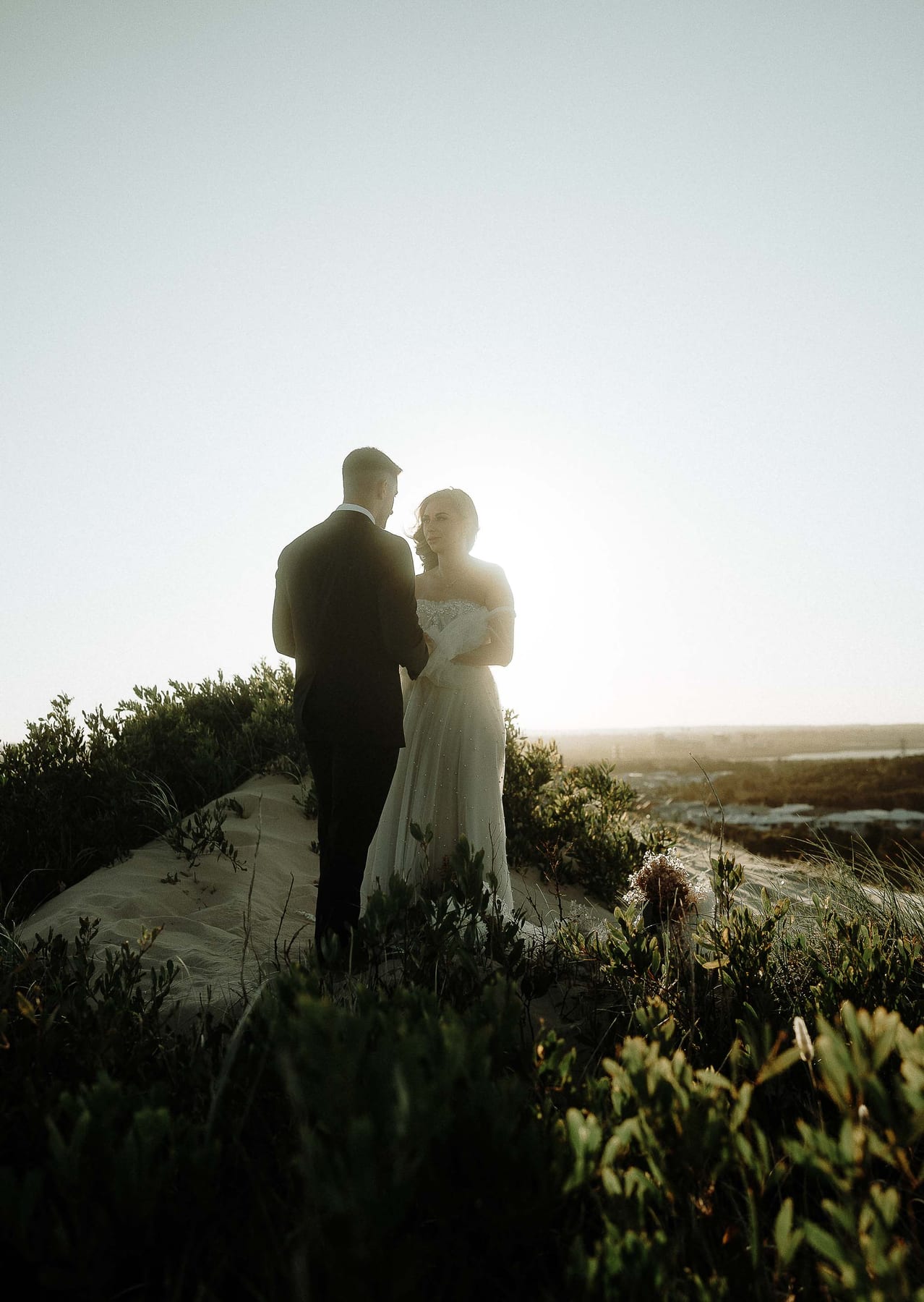 CHARLIE AND CANDICE (Elopement shoot at the Cronulla sand dunes, South Sydney)