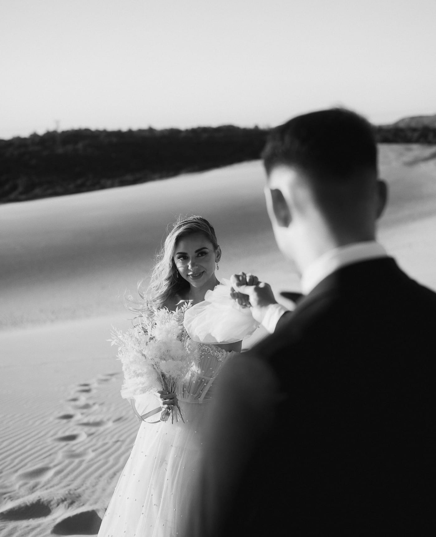 CHARLIE AND CANDICE (Elopement shoot at the Cronulla sand dunes, South Sydney)