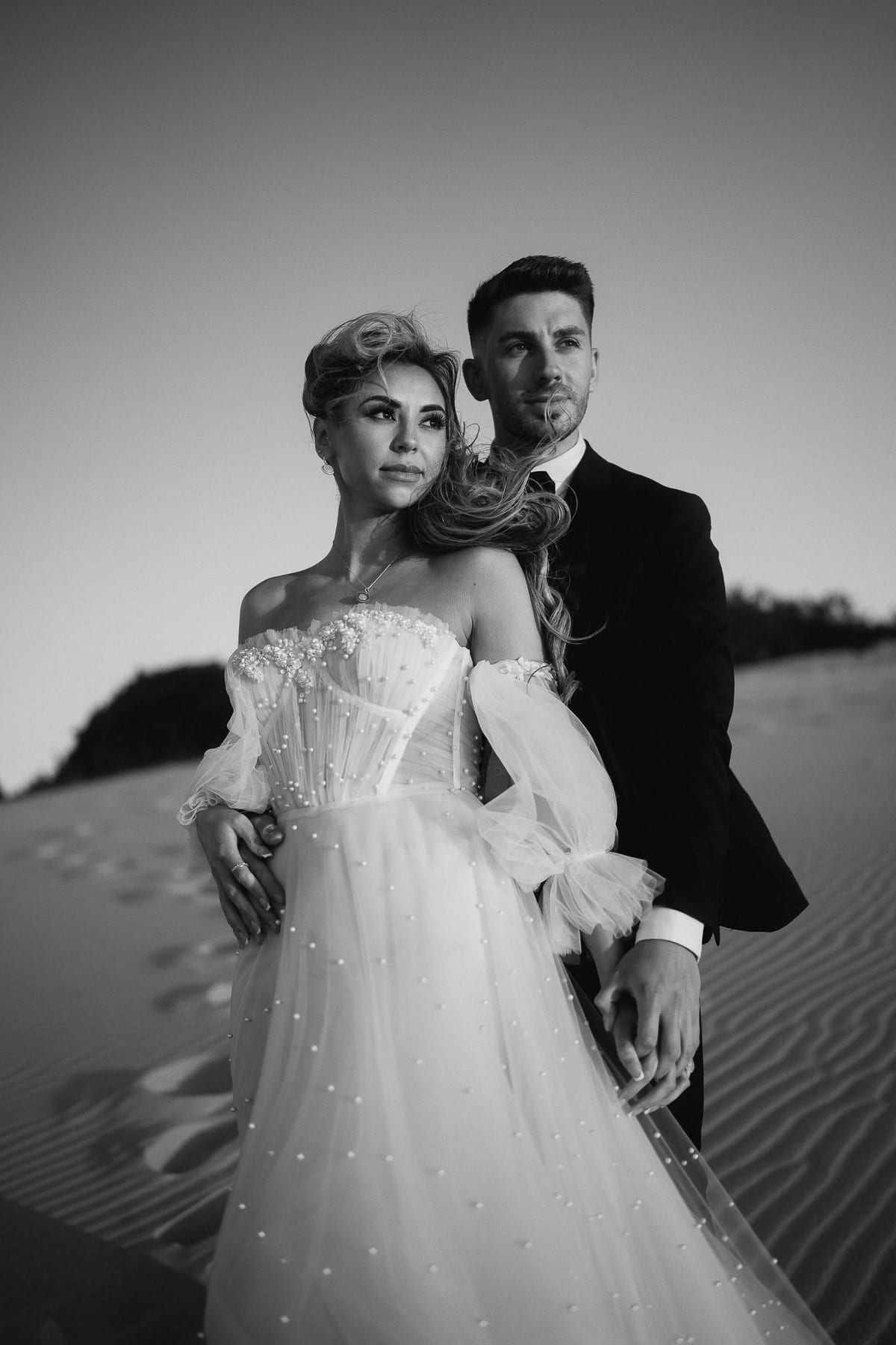 CHARLIE AND CANDICE (Elopement shoot at the Cronulla sand dunes, South Sydney)