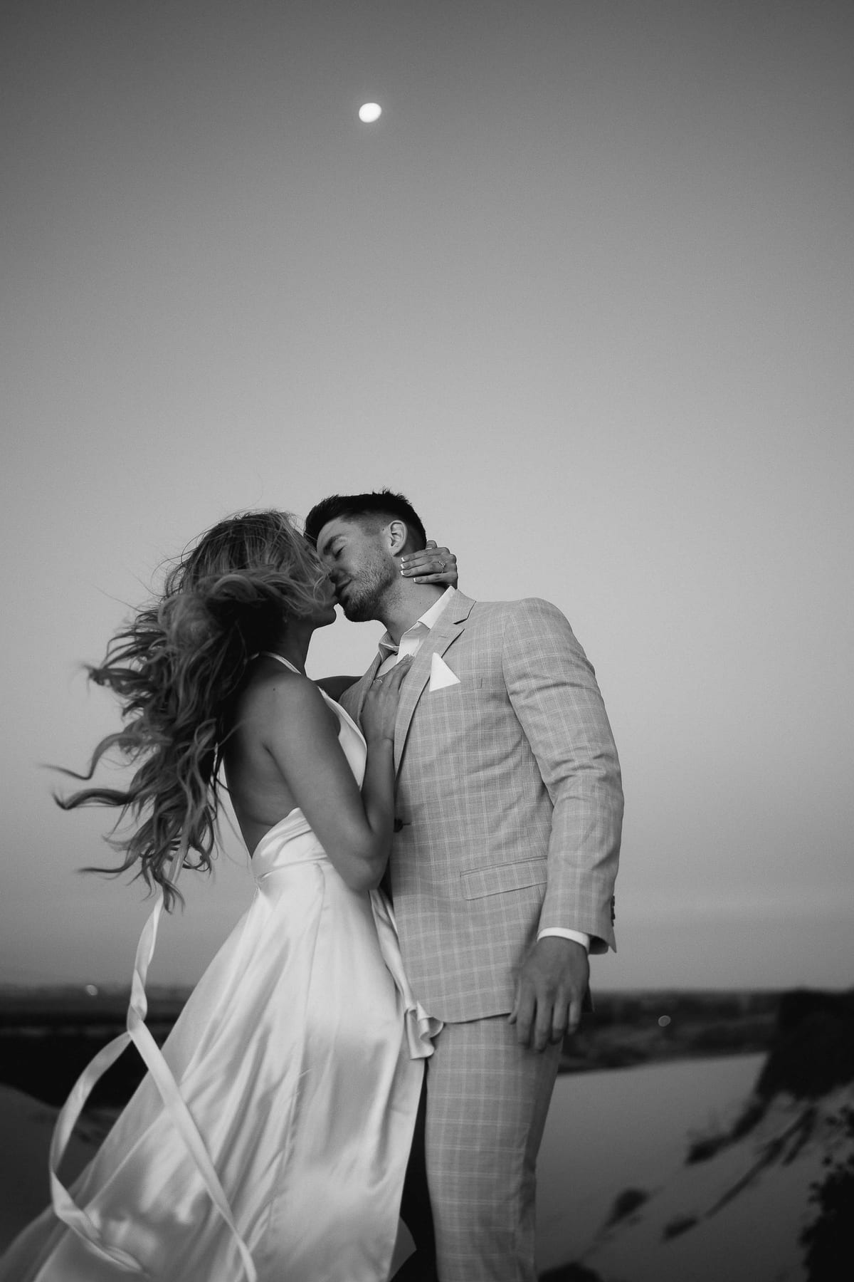 CHARLIE AND CANDICE (Elopement shoot at the Cronulla sand dunes, South Sydney)