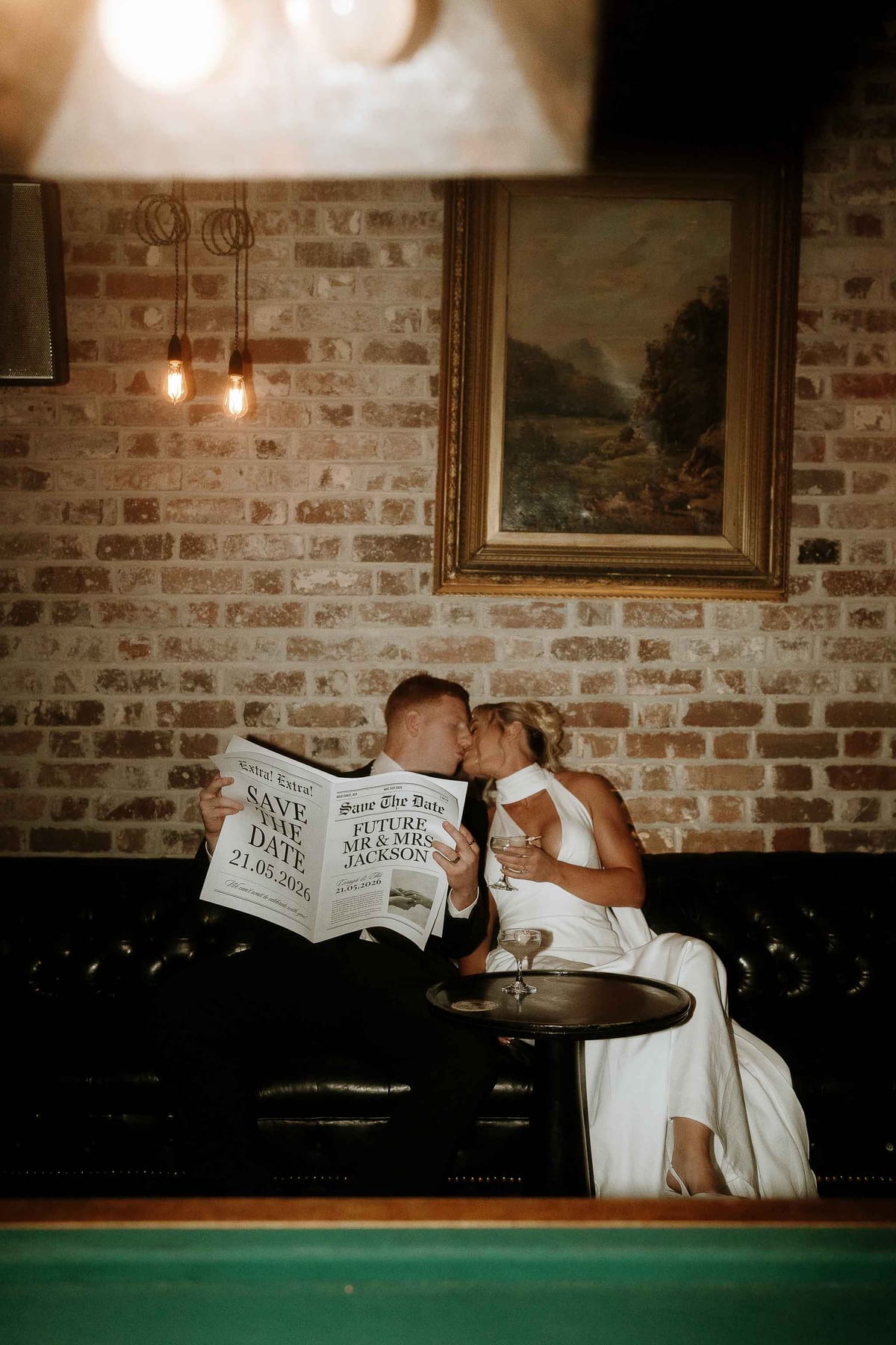 ELLIS AND CARAGH (Save the date Engagement photoshoot at Merivale venue, Sydney)