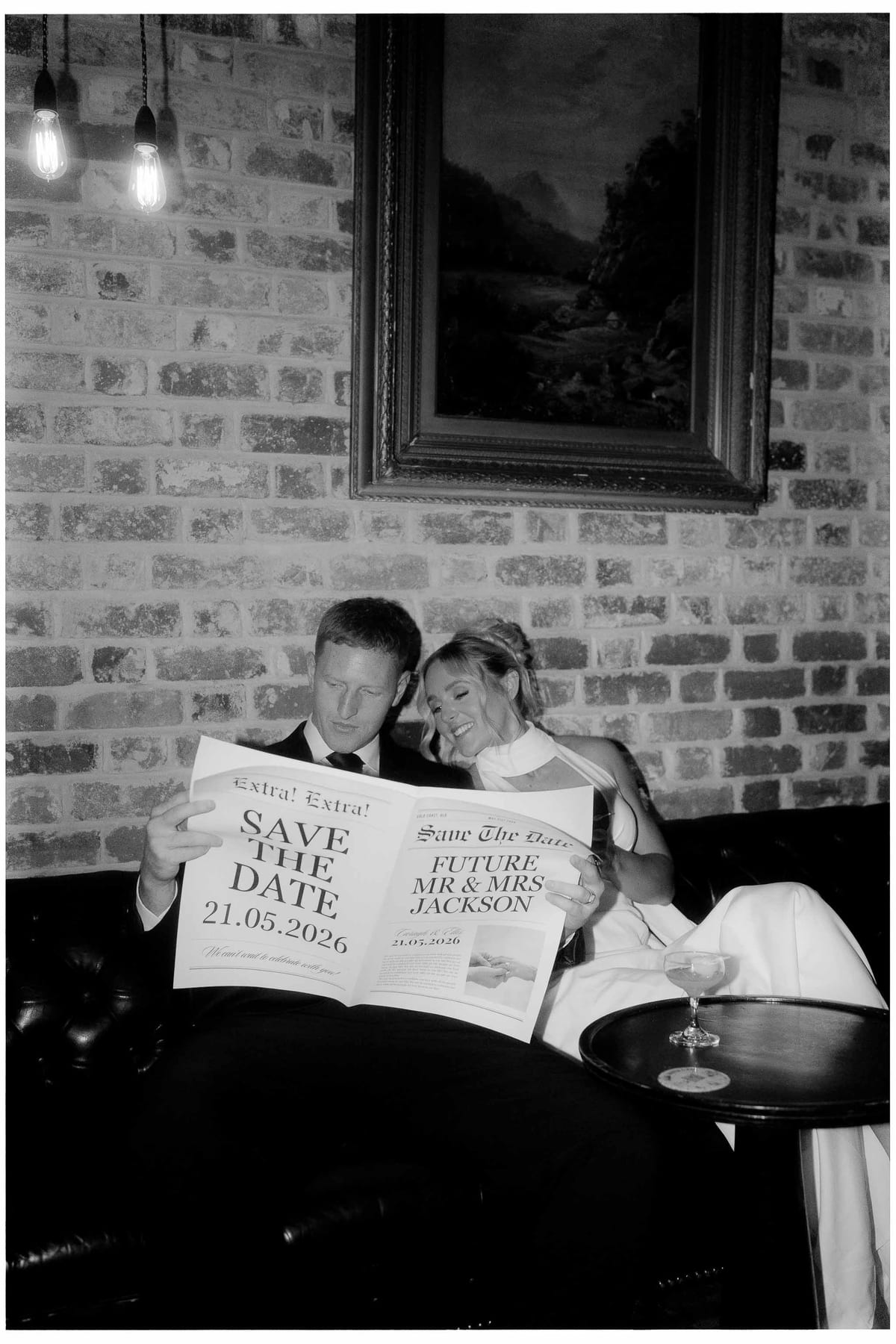 ELLIS AND CARAGH (Save the date Engagement photoshoot at Merivale venue, Sydney)