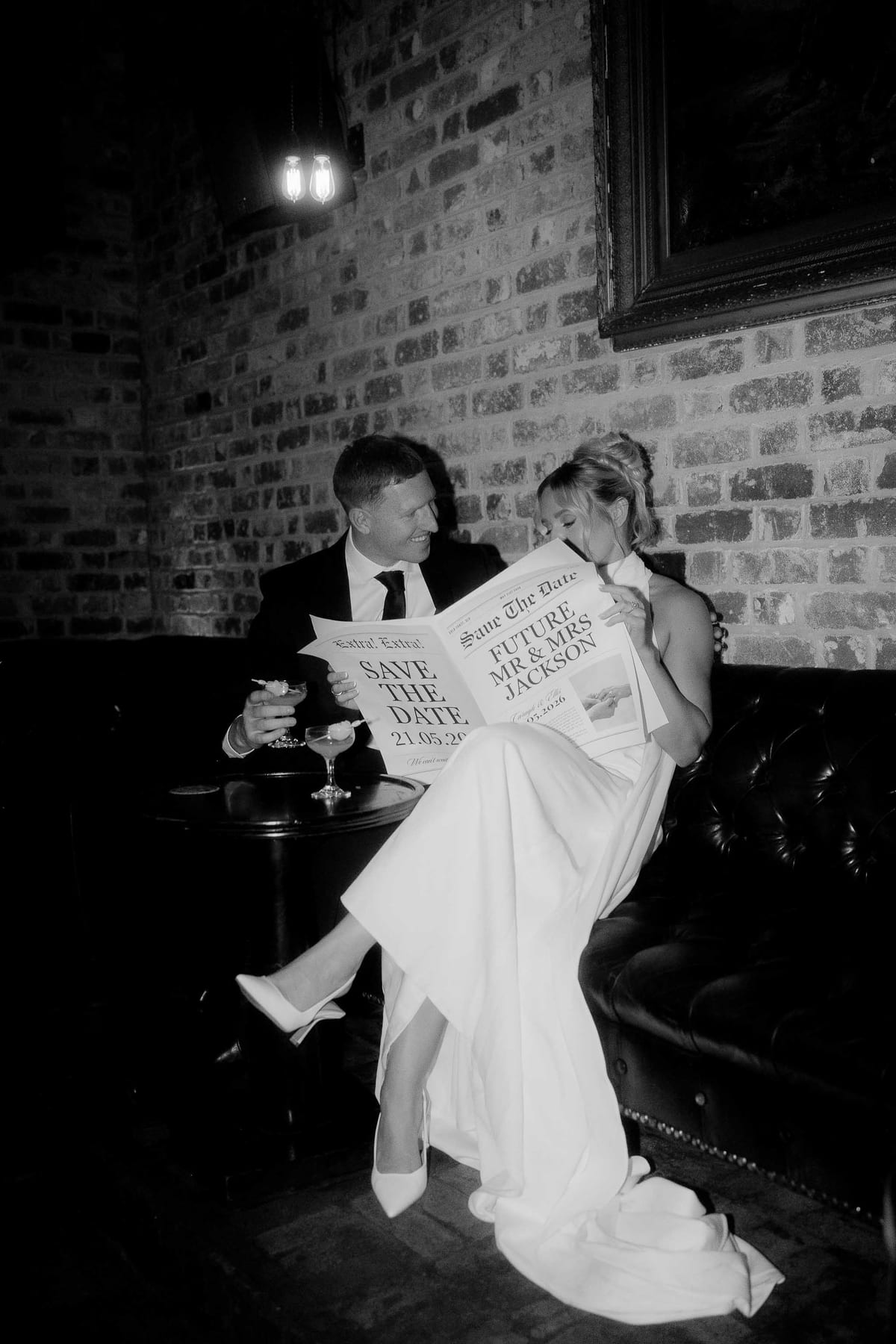 ELLIS AND CARAGH (Save the date Engagement photoshoot at Merivale venue, Sydney)