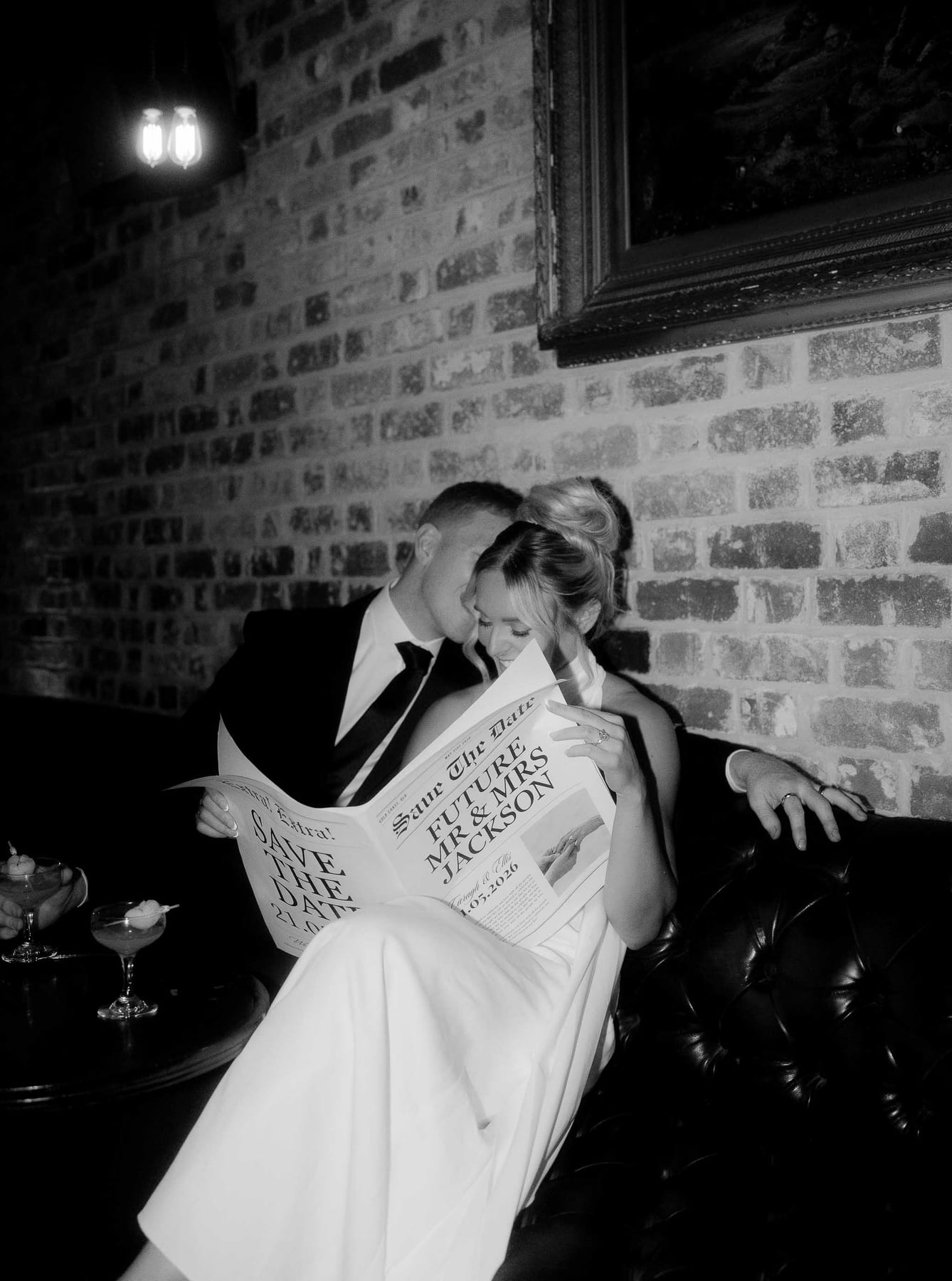 ELLIS AND CARAGH (Save the date Engagement photoshoot at Merivale venue, Sydney)