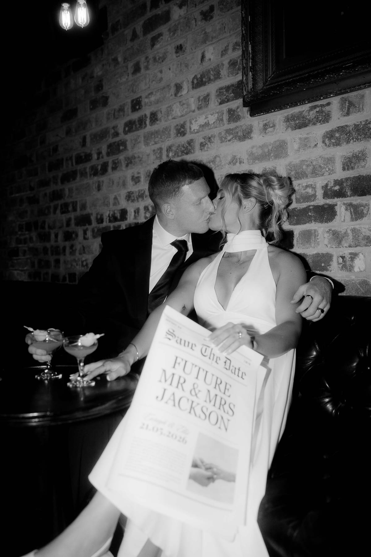 ELLIS AND CARAGH (Save the date Engagement photoshoot at Merivale venue, Sydney)