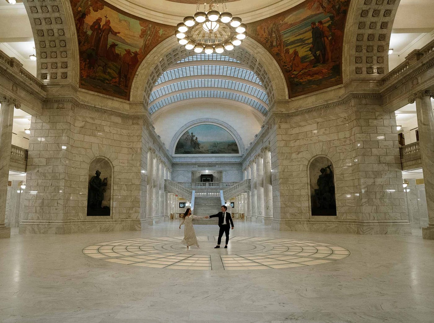 CHRIS AND KATHY (Couple photoshoot at the Utah state capitol, Salt lake city, USA)
