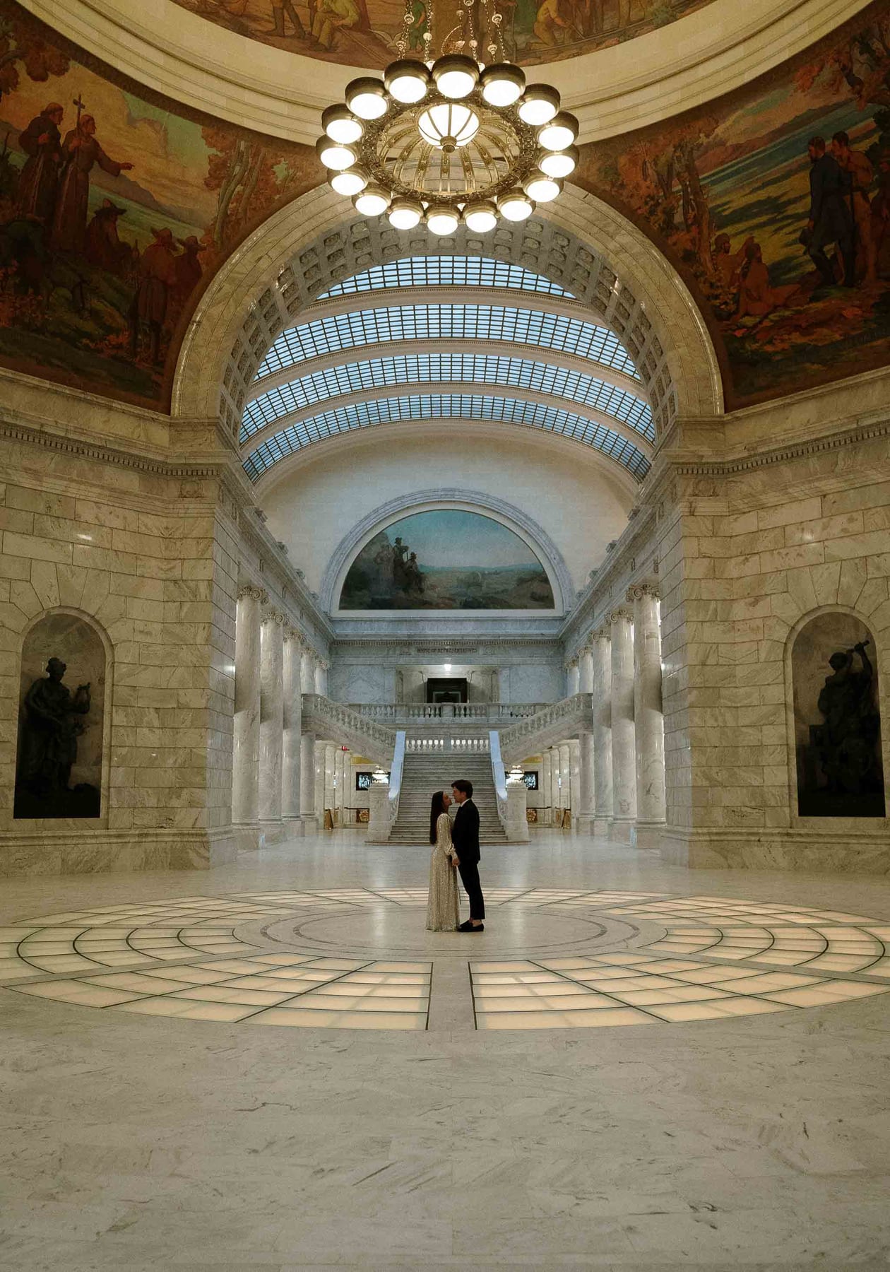 CHRIS AND KATHY (Couple photoshoot at the Utah state capitol, Salt lake city, USA)