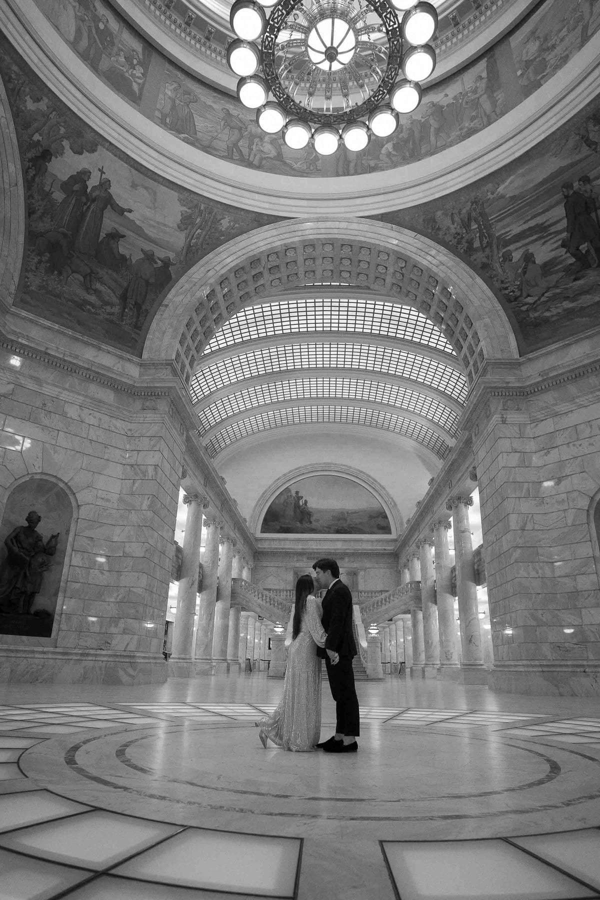 CHRIS AND KATHY (Couple photoshoot at the Utah state capitol, Salt lake city, USA)