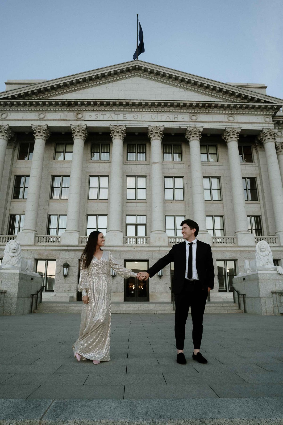 CHRIS AND KATHY (Couple photoshoot at the Utah state capitol, Salt lake city, USA)