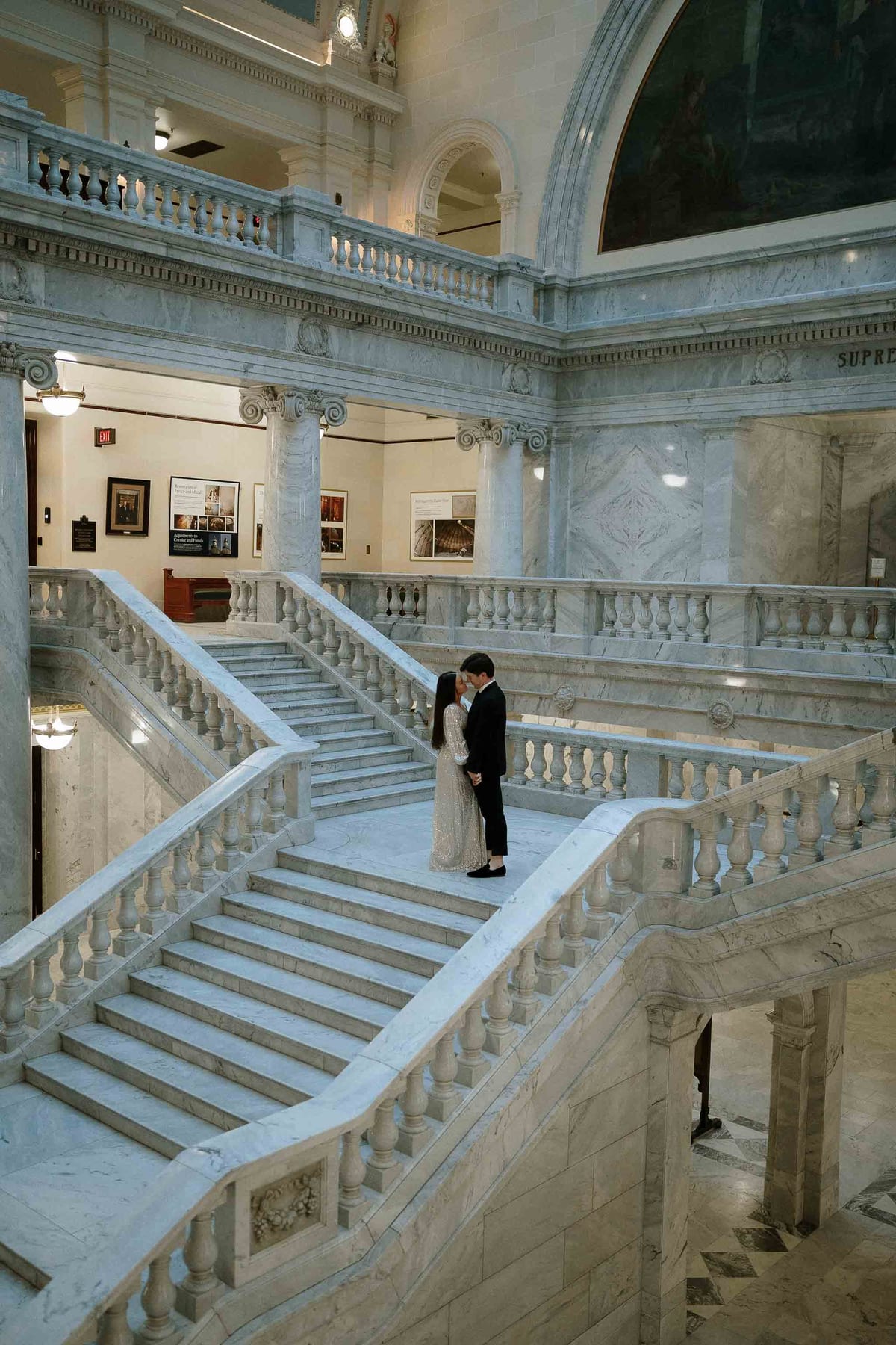 CHRIS AND KATHY (Couple photoshoot at the Utah state capitol, Salt lake city, USA)