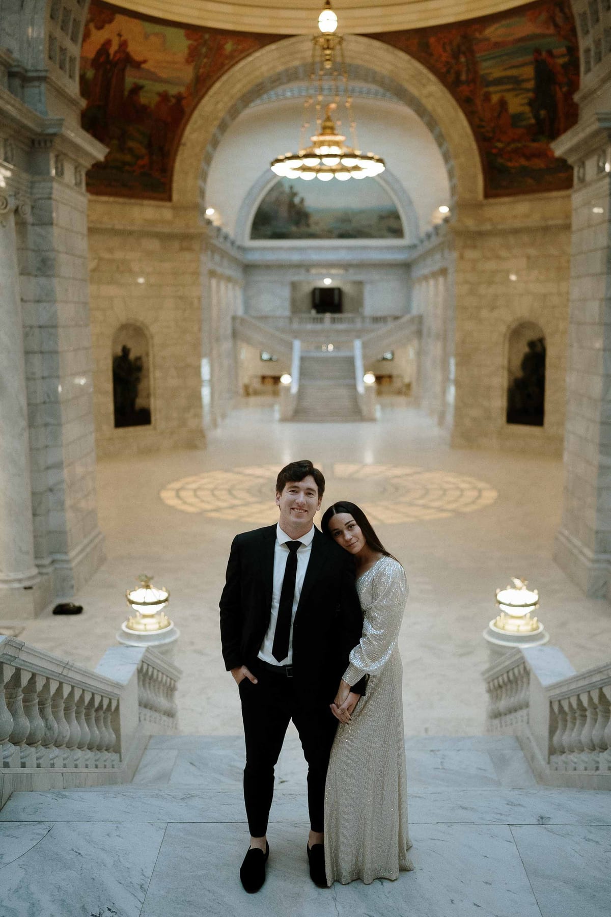 CHRIS AND KATHY (Couple photoshoot at the Utah state capitol, Salt lake city, USA)