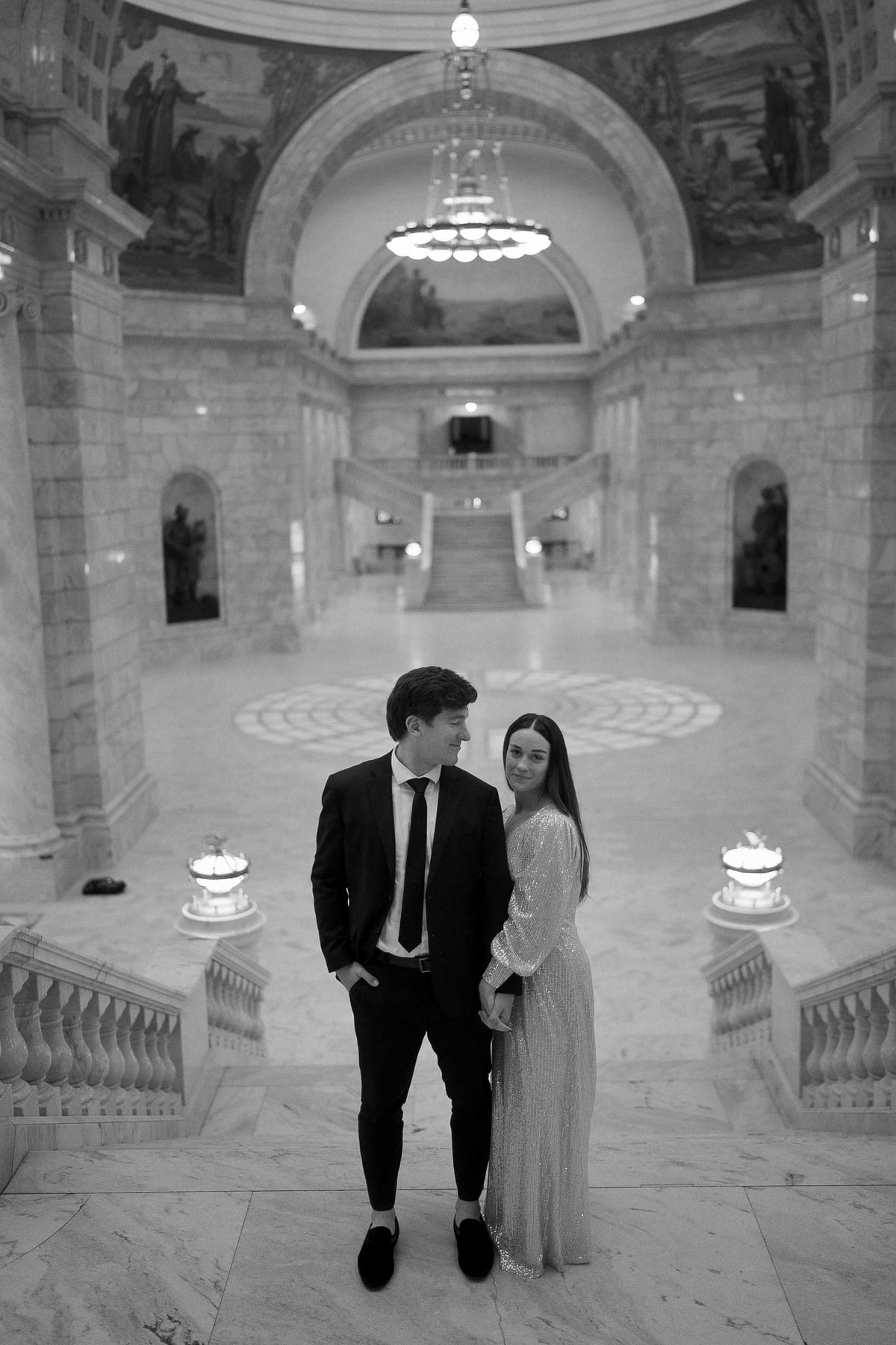 CHRIS AND KATHY (Couple photoshoot at the Utah state capitol, Salt lake city, USA)