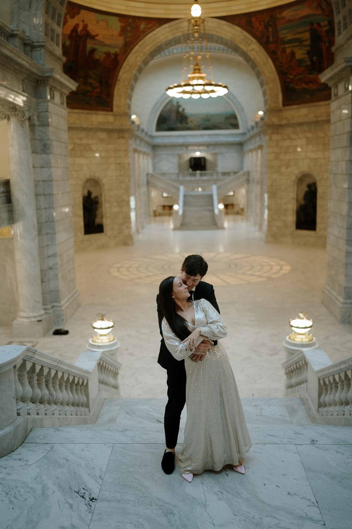 CHRIS AND KATHY (Couple photoshoot at the Utah state capitol, Salt lake city, USA)