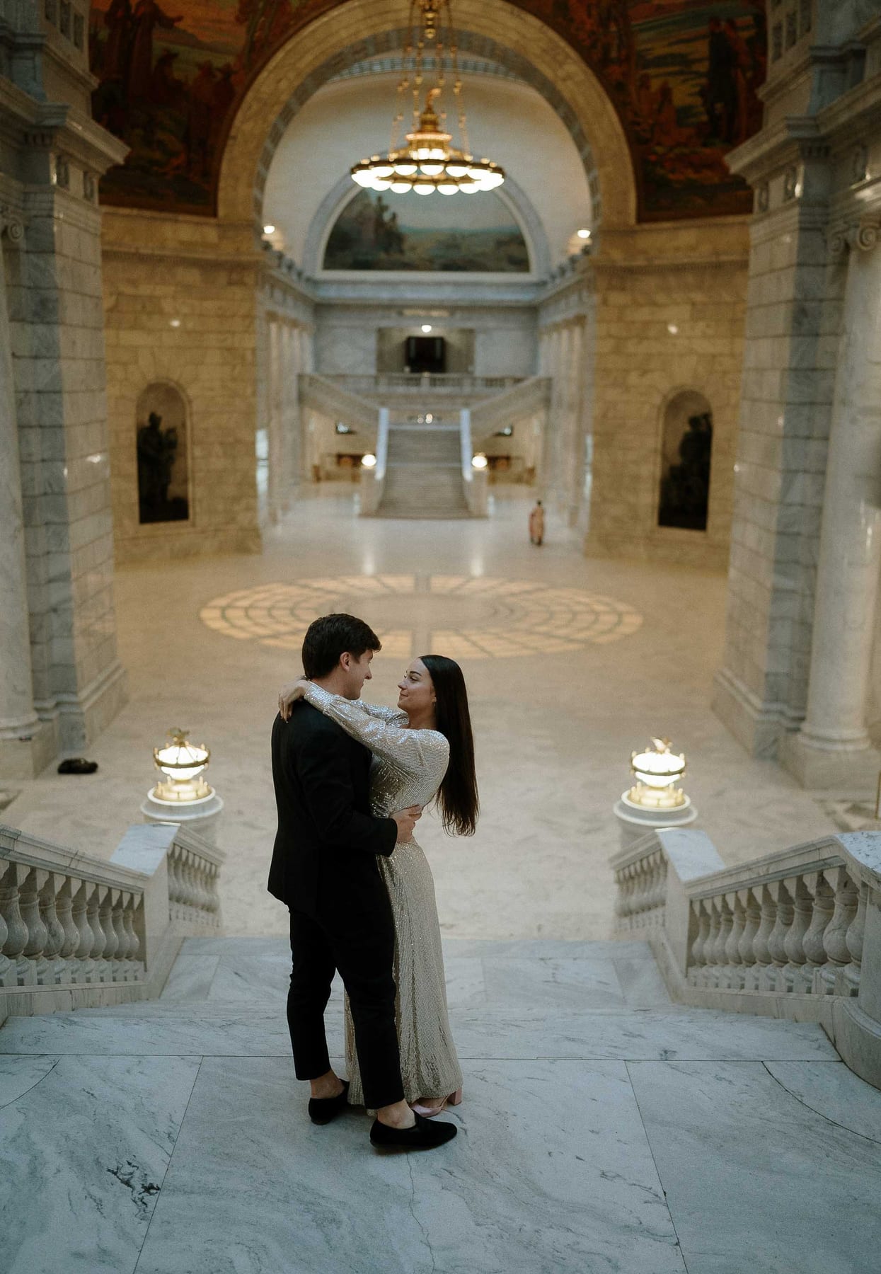 CHRIS AND KATHY (Couple photoshoot at the Utah state capitol, Salt lake city, USA)