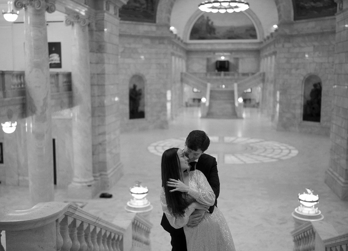 CHRIS AND KATHY (Couple photoshoot at the Utah state capitol, Salt lake city, USA)