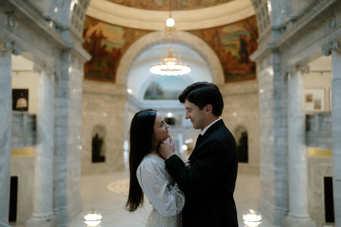 CHRIS AND KATHY (Couple photoshoot at the Utah state capitol, Salt lake city, USA)
