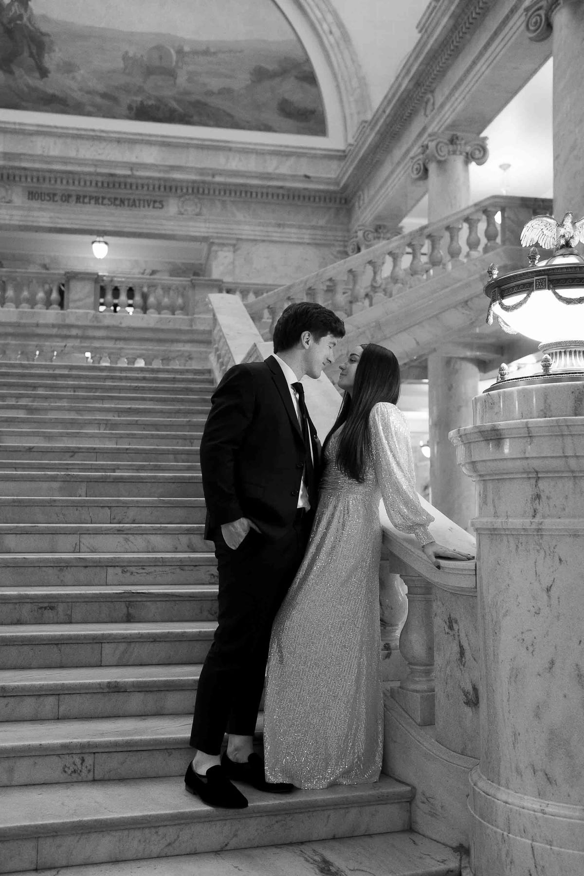 CHRIS AND KATHY (Couple photoshoot at the Utah state capitol, Salt lake city, USA)
