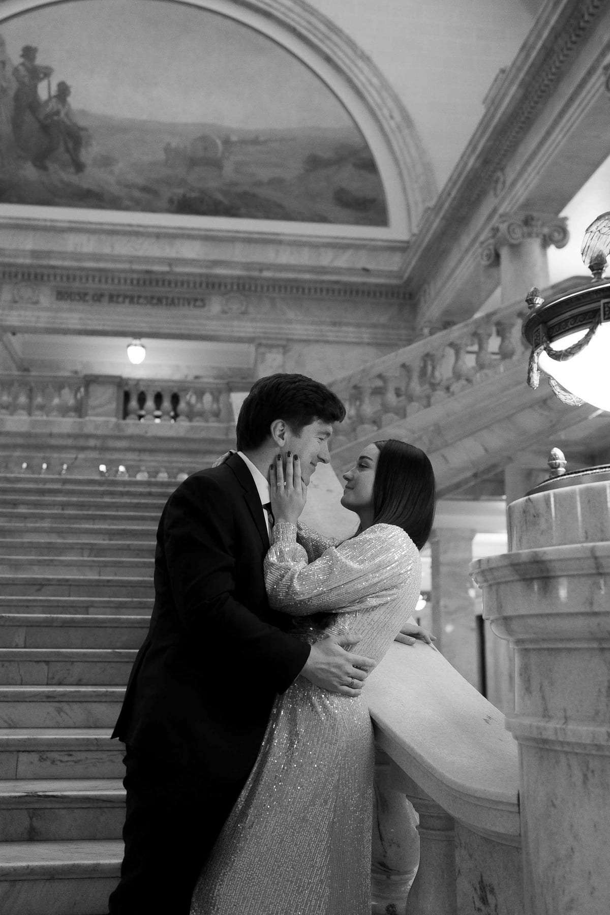 CHRIS AND KATHY (Couple photoshoot at the Utah state capitol, Salt lake city, USA)