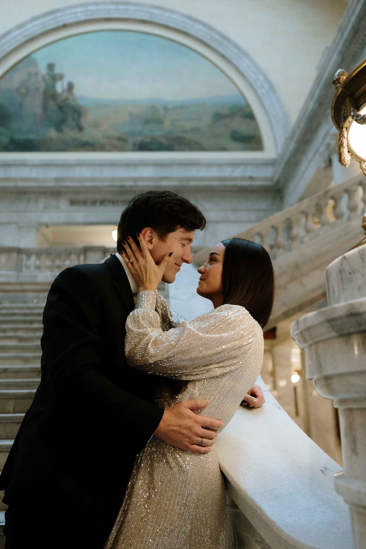 CHRIS AND KATHY (Couple photoshoot at the Utah state capitol, Salt lake city, USA)