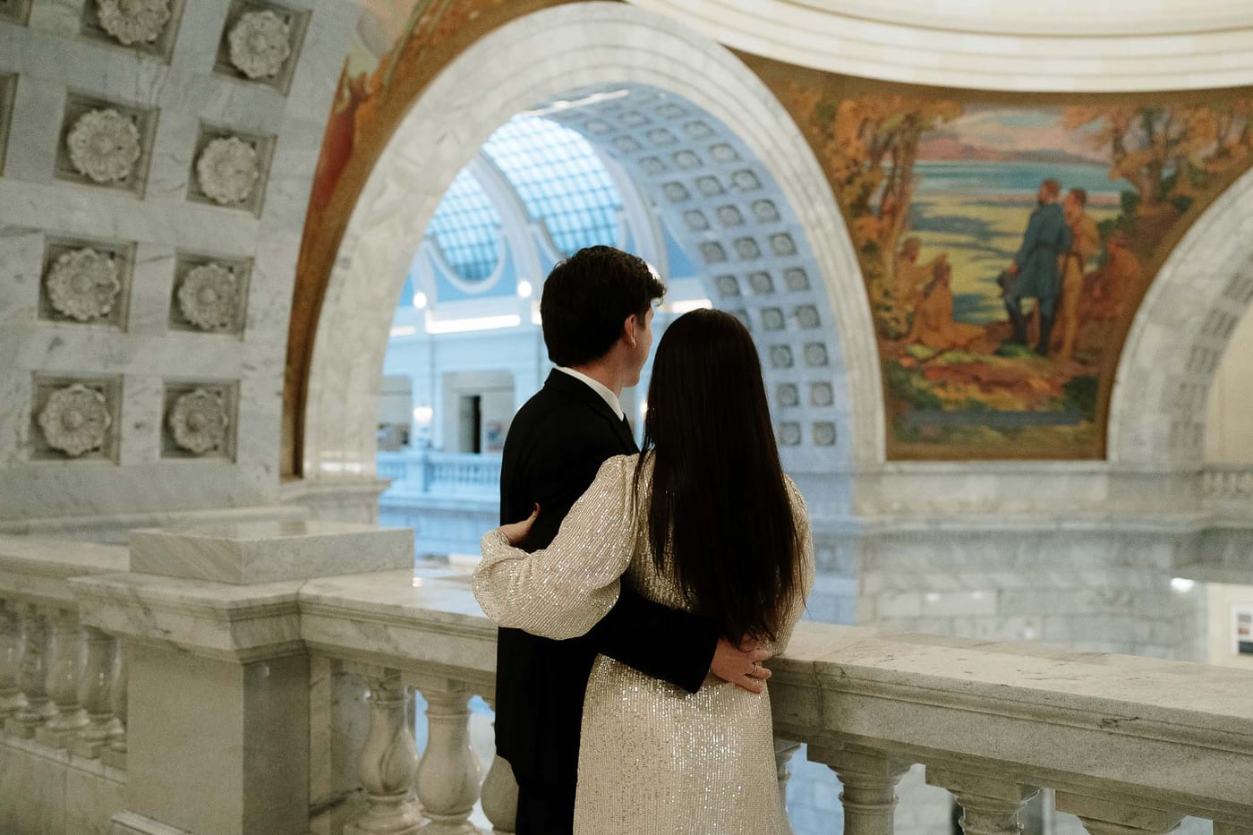 CHRIS AND KATHY (Couple photoshoot at the Utah state capitol, Salt lake city, USA)