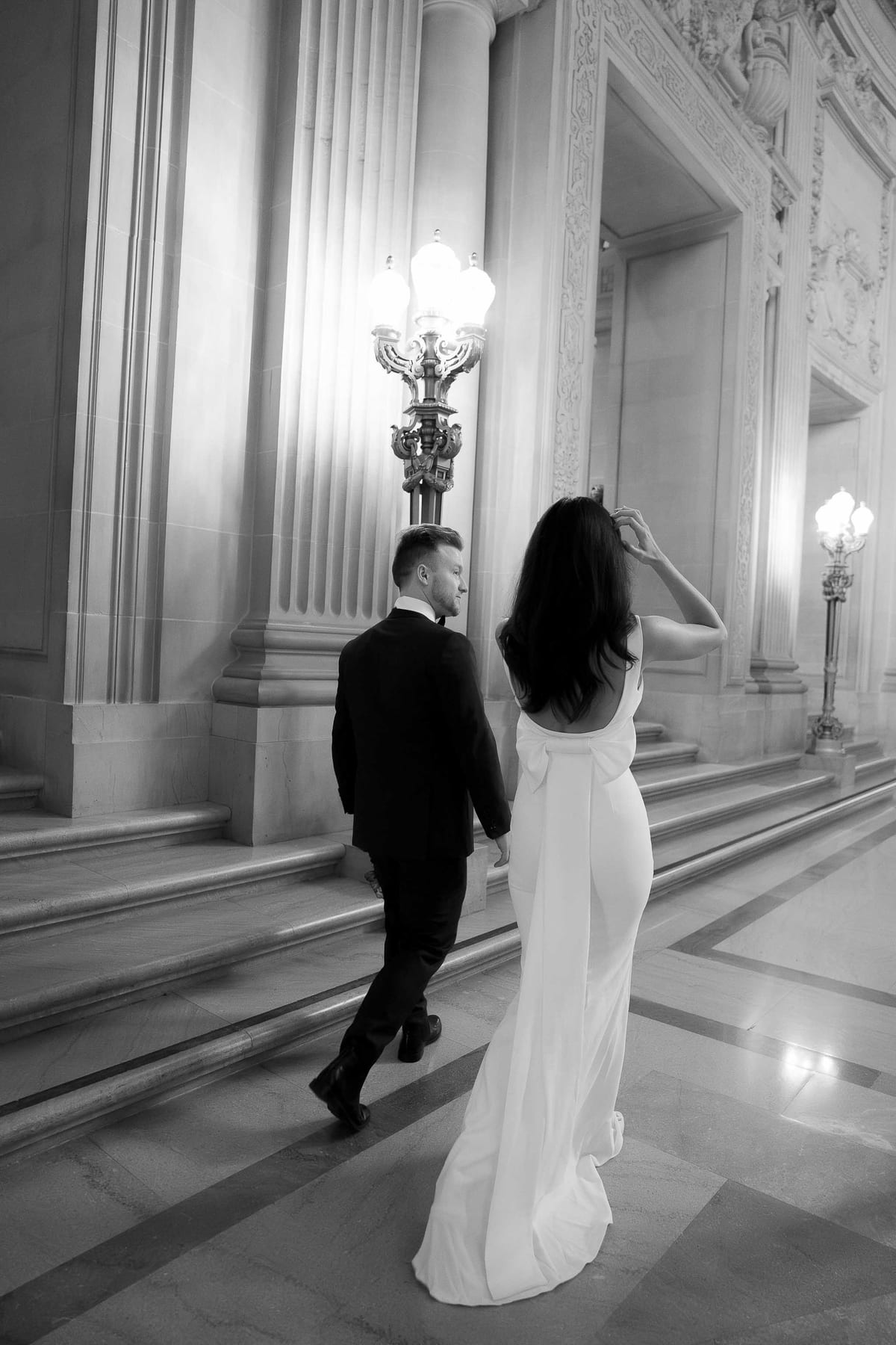 THOMAS AND AMANDA (Elopement photoshoot at the San francisco city hall)