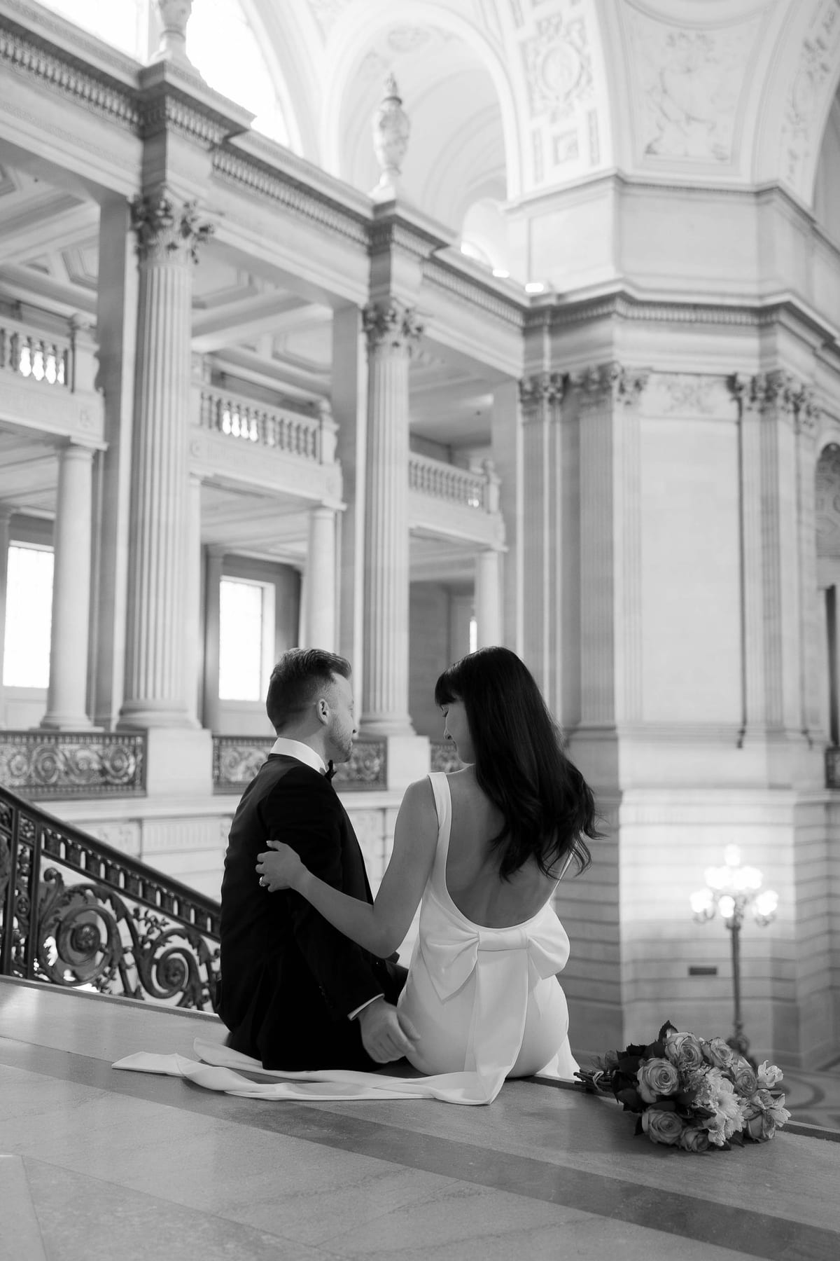 THOMAS AND AMANDA (Elopement photoshoot at the San francisco city hall)