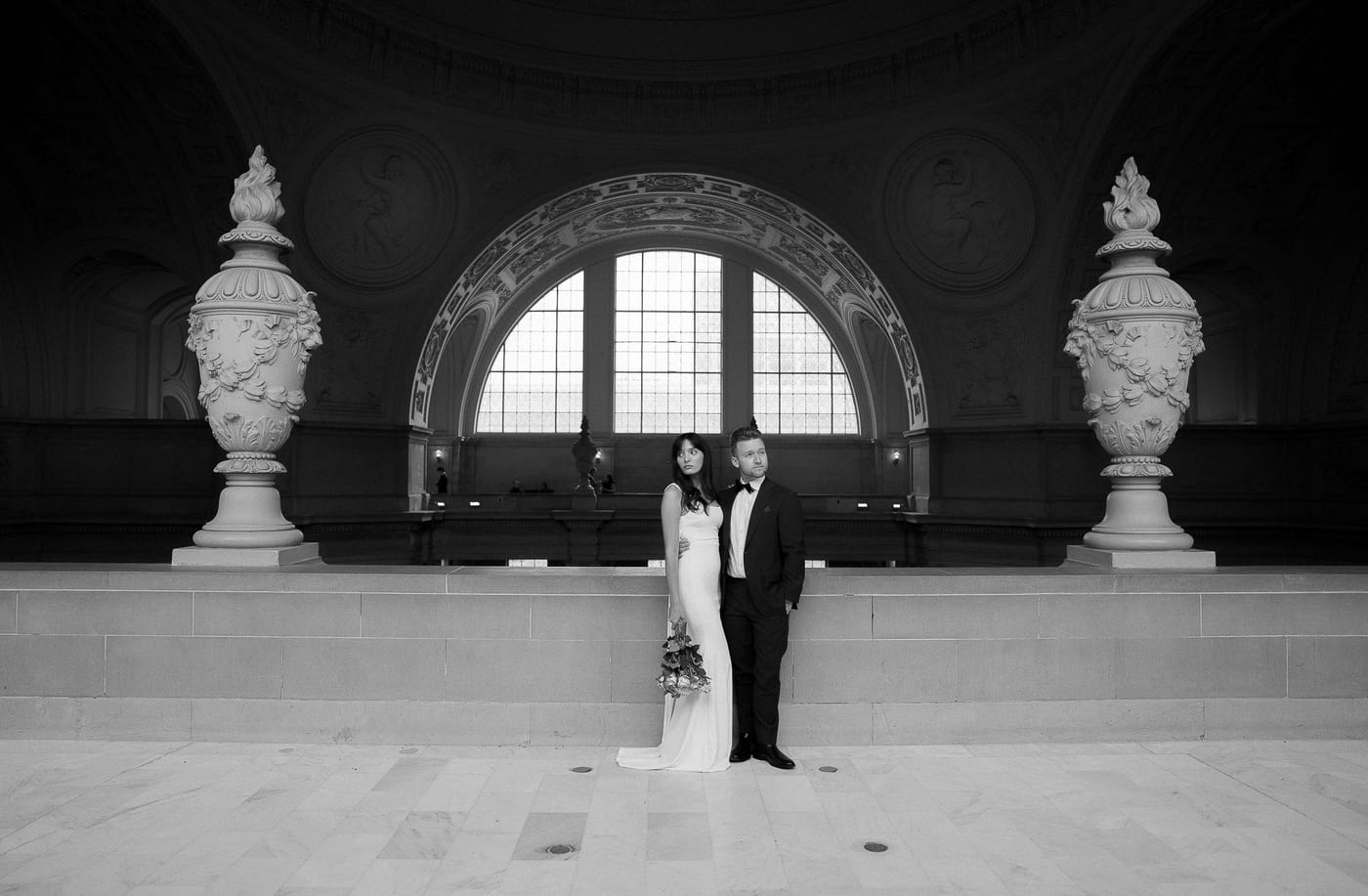 THOMAS AND AMANDA (Elopement photoshoot at the San francisco city hall)
