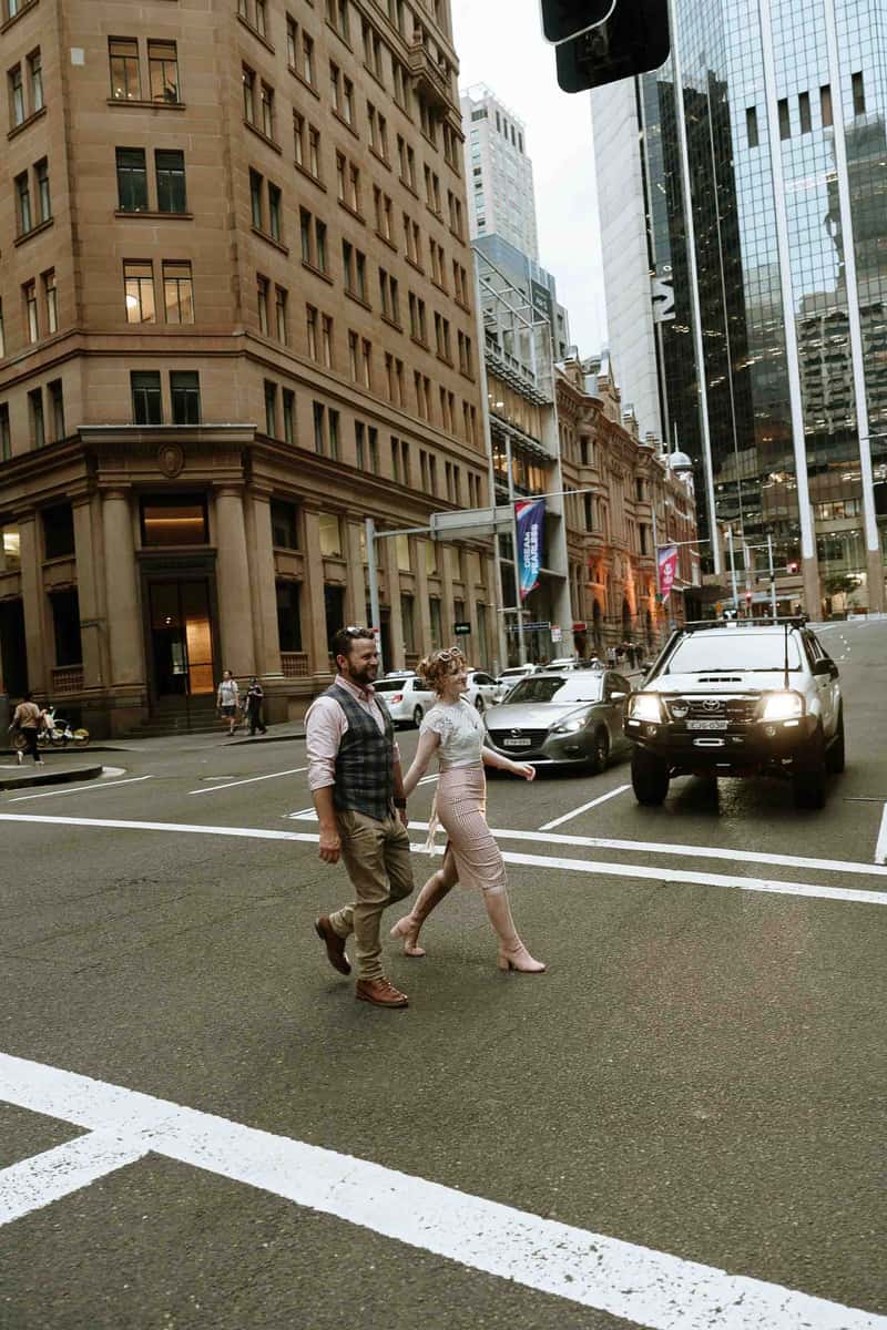 DANI AND RYAN (Date night photoshoot, Martin place Sydney)