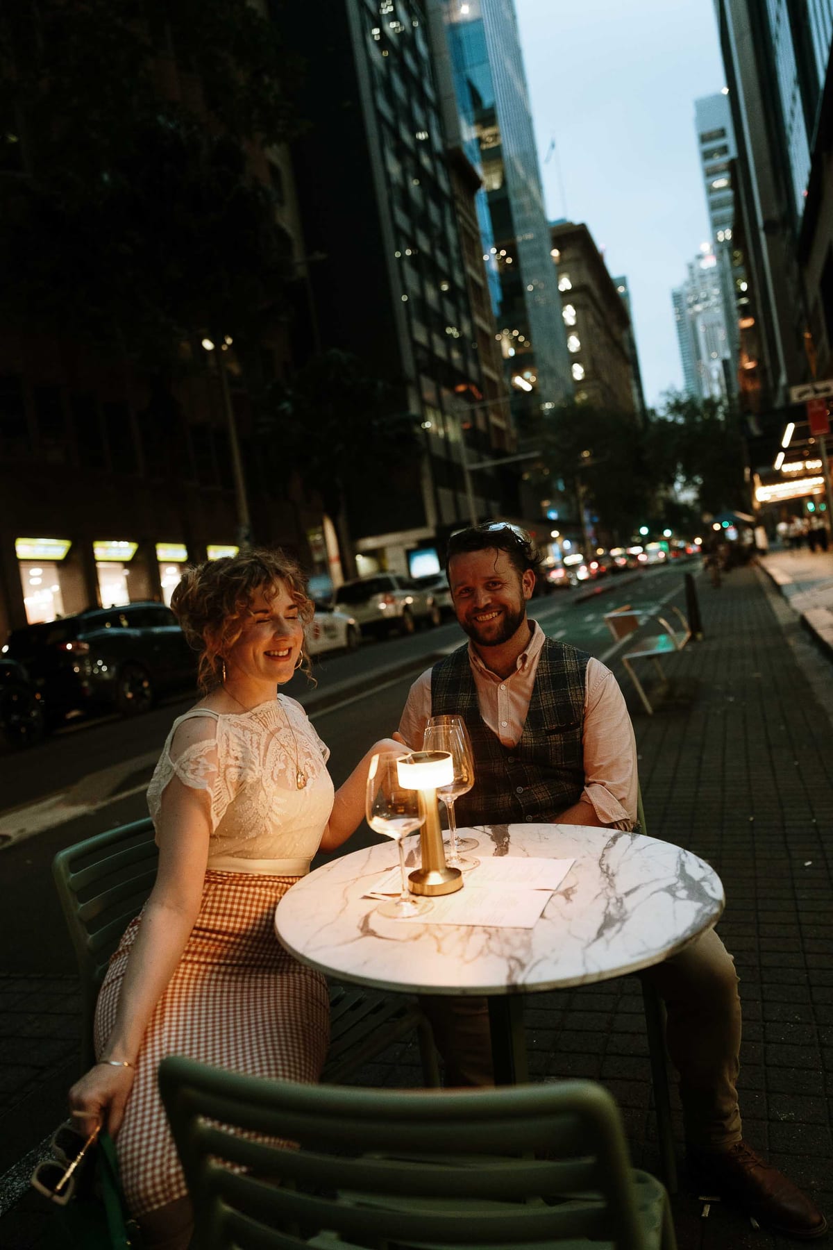 DANI AND RYAN (Date night photoshoot, Martin place Sydney)
