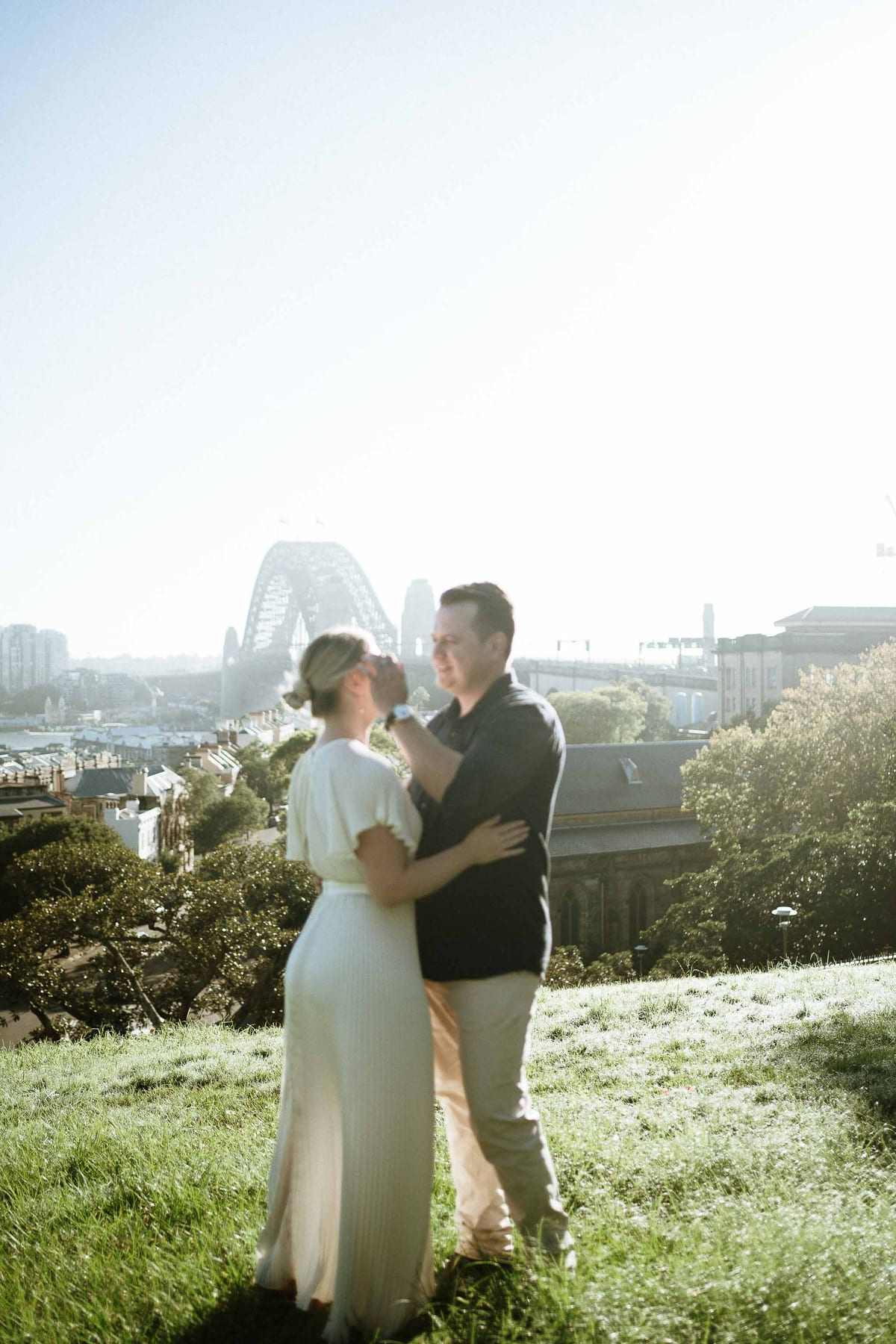 NICK AND DOMINIQUE (Pre-wedding photoshoot at the Observatory hill, Sydney)