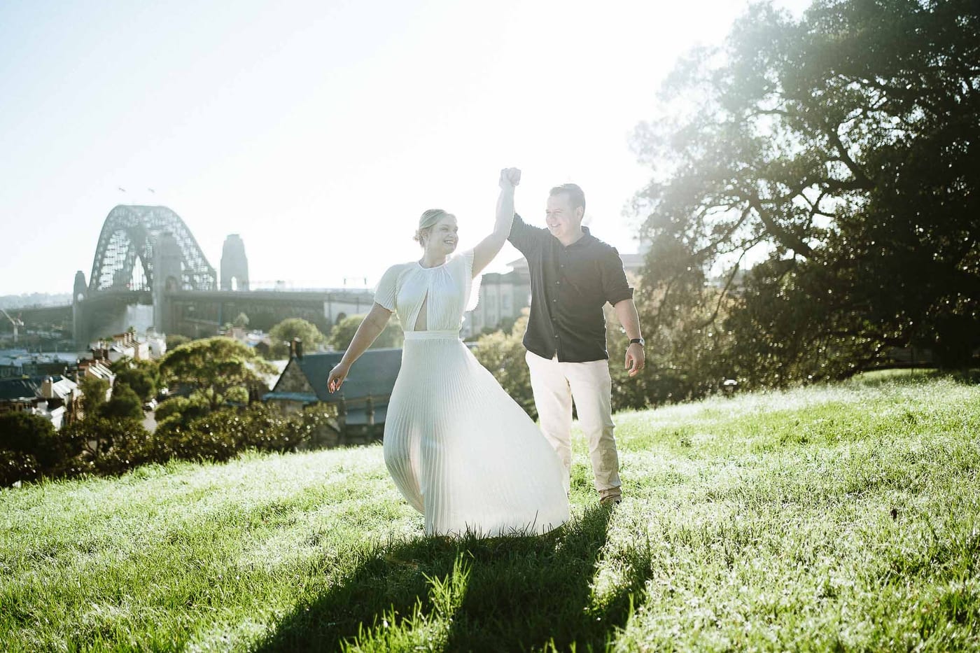 NICK AND DOMINIQUE (Pre-wedding photoshoot at the Observatory hill, Sydney)
