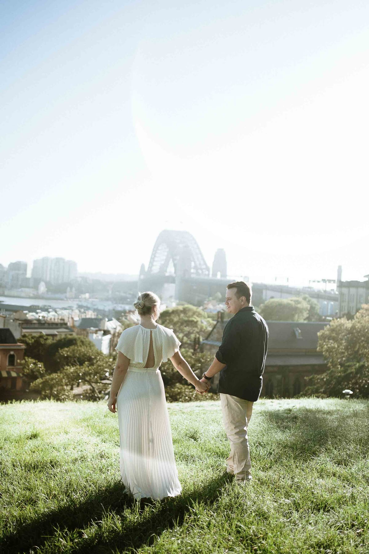 NICK AND DOMINIQUE (Pre-wedding photoshoot at the Observatory hill, Sydney)