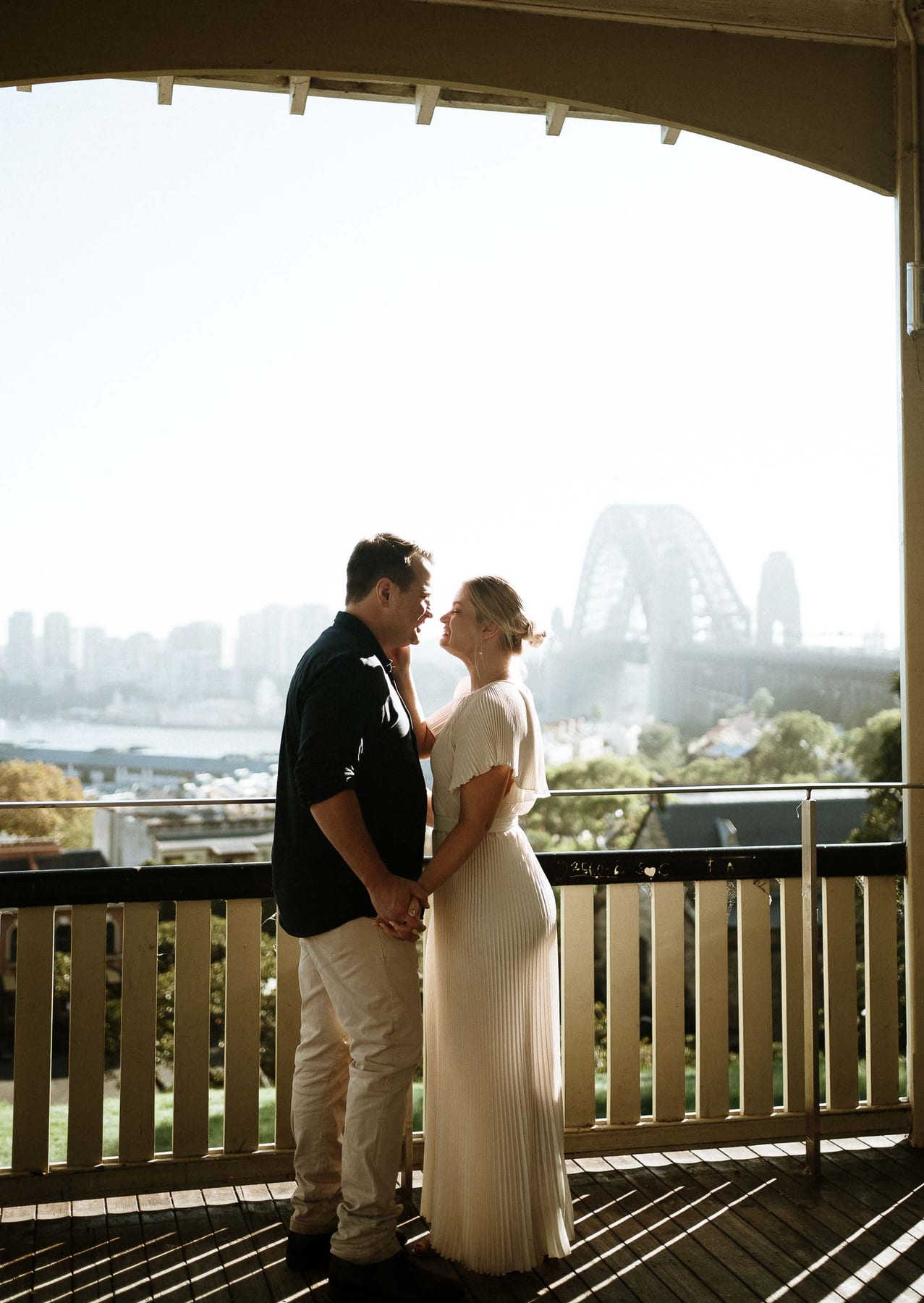 NICK AND DOMINIQUE (Pre-wedding photoshoot at the Observatory hill, Sydney)