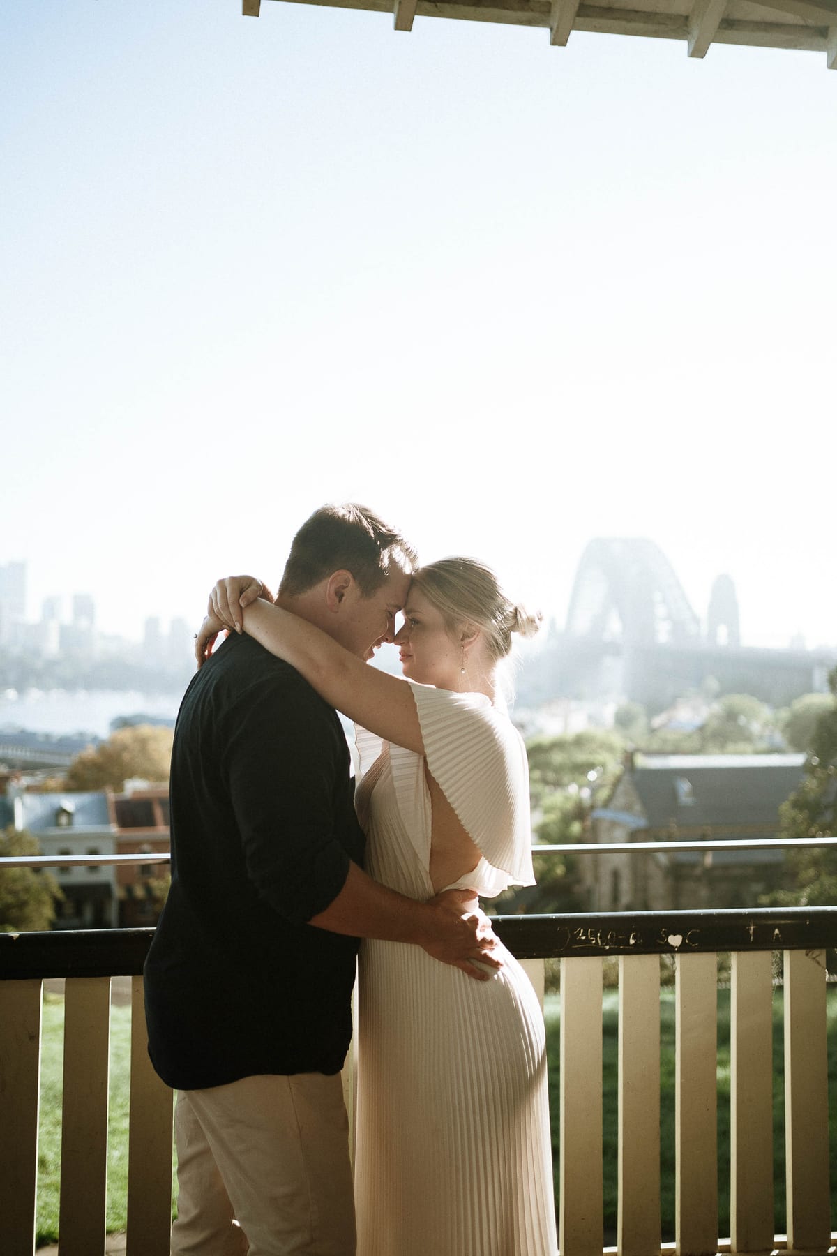 NICK AND DOMINIQUE (Pre-wedding photoshoot at the Observatory hill, Sydney)
