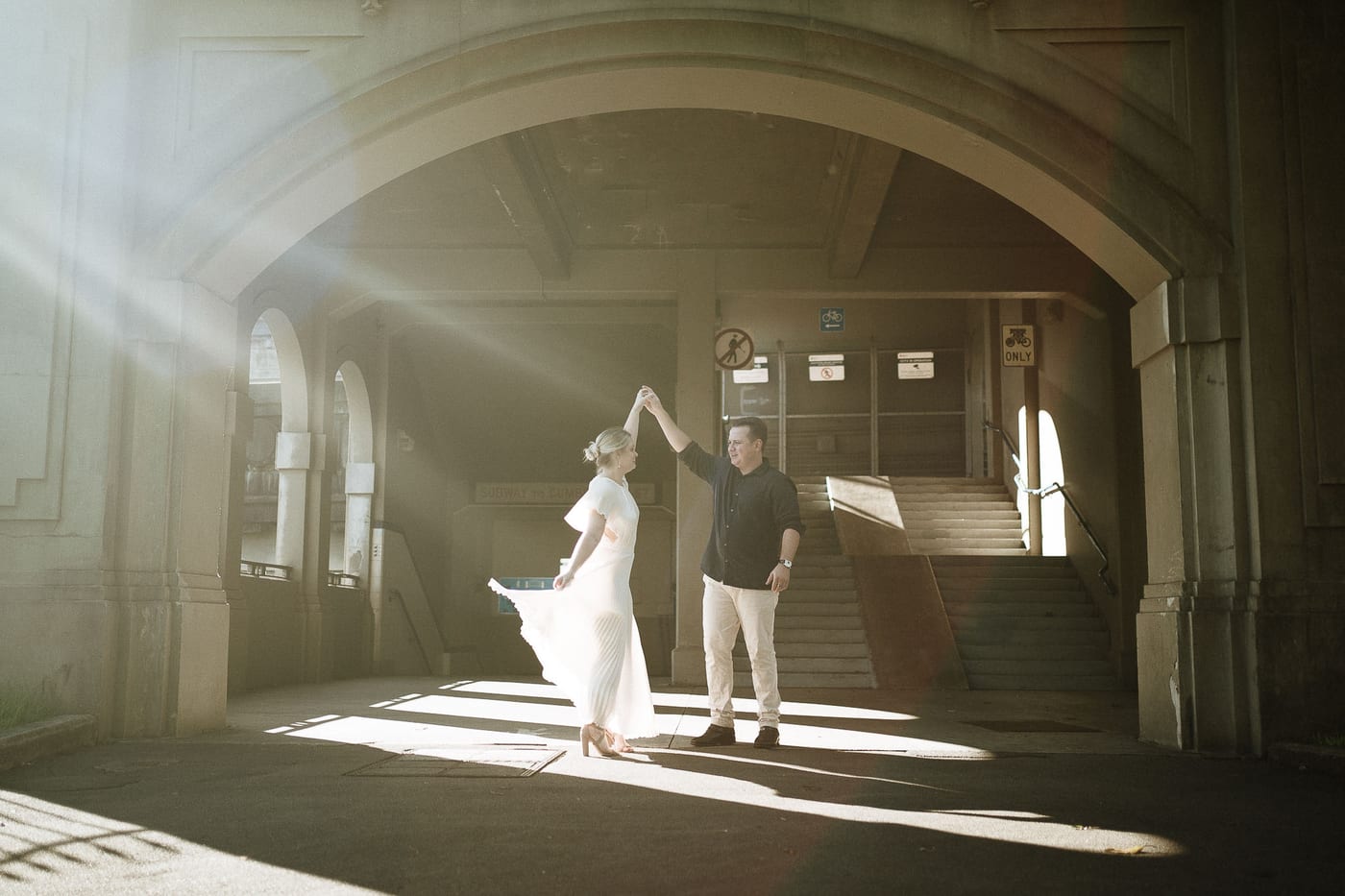 NICK AND DOMINIQUE (Pre-wedding photoshoot at the Observatory hill, Sydney)