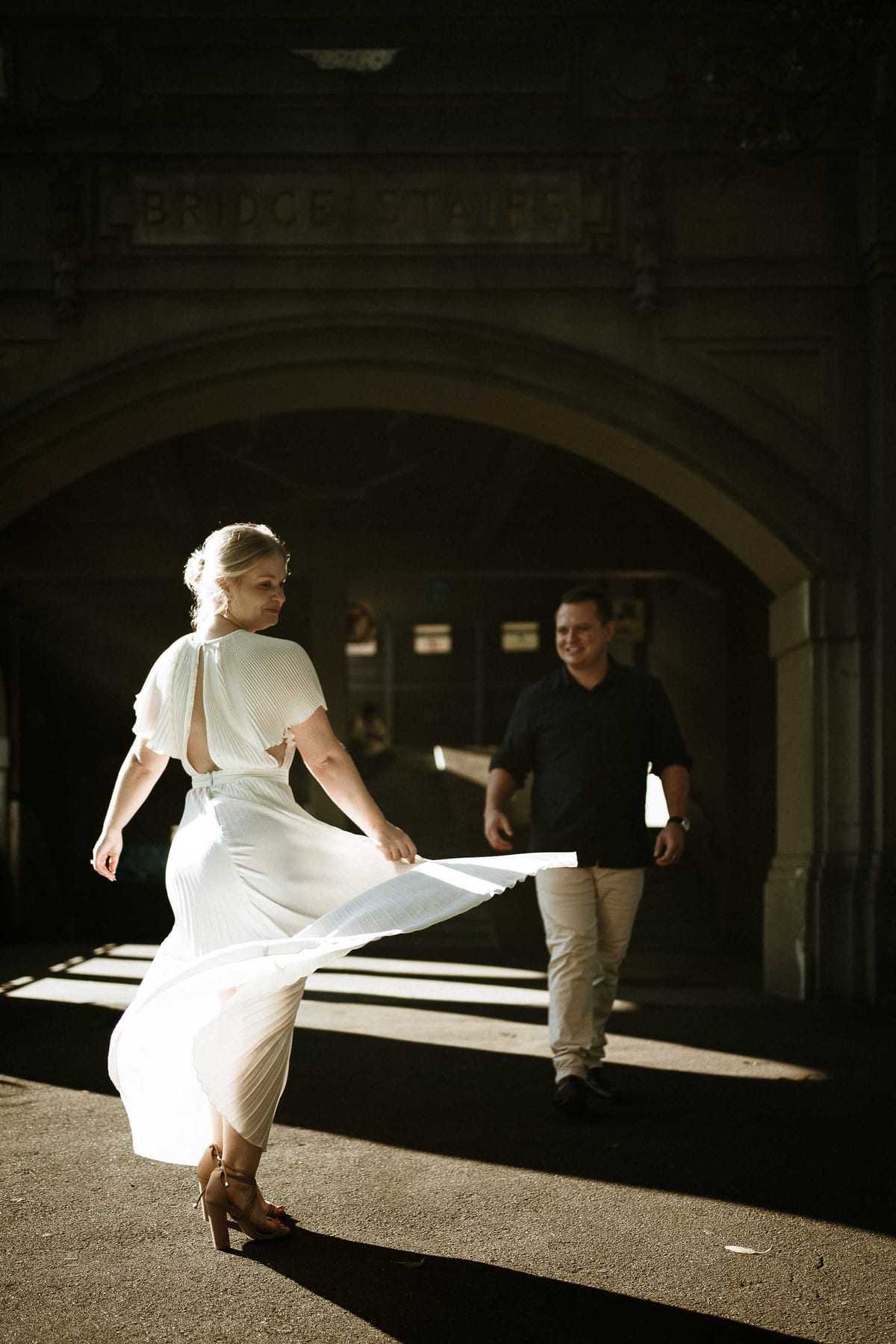 NICK AND DOMINIQUE (Pre-wedding photoshoot at the Observatory hill, Sydney)
