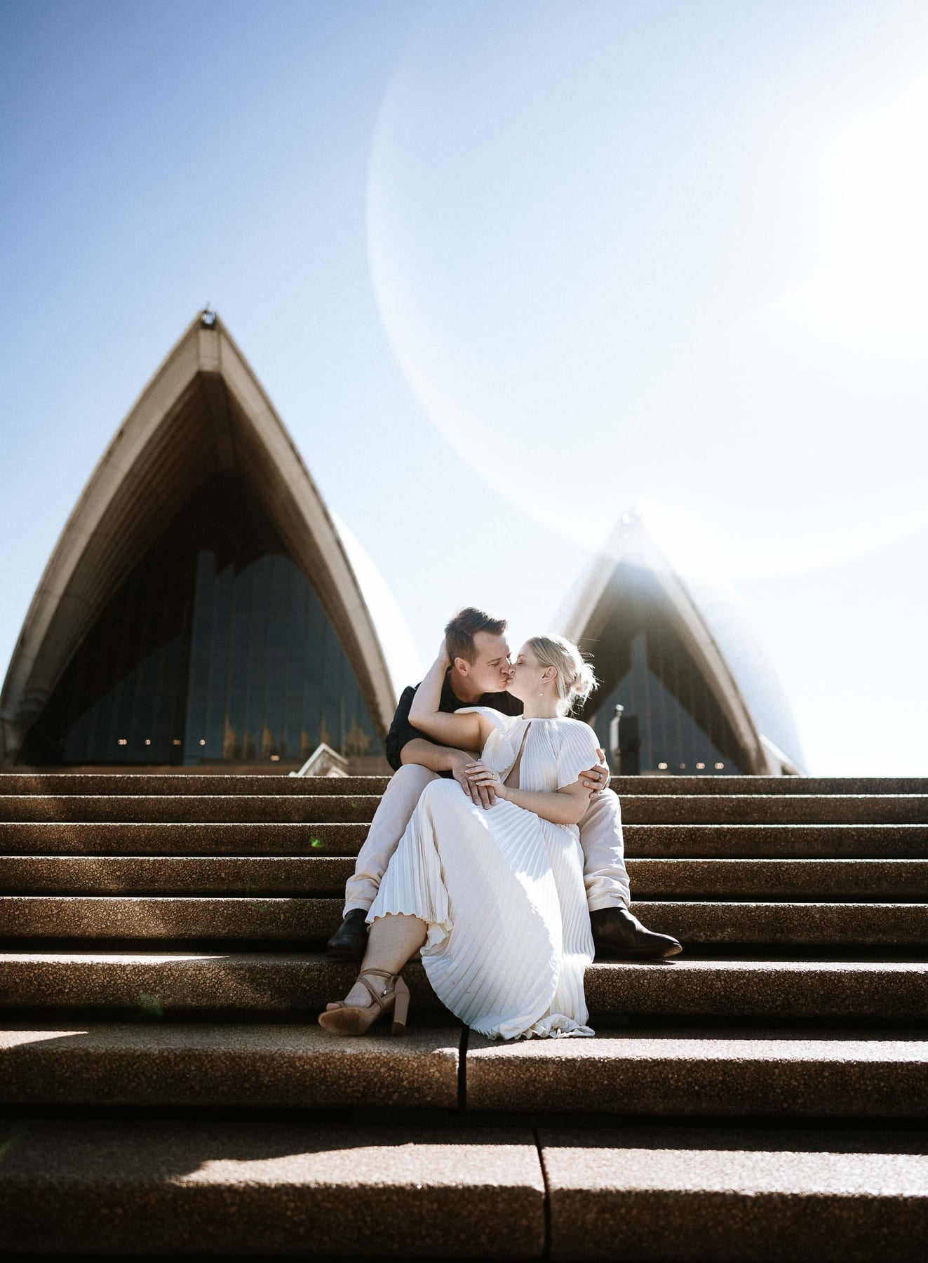NICK AND DOMINIQUE (Pre-wedding photoshoot at the Observatory hill, Sydney)
