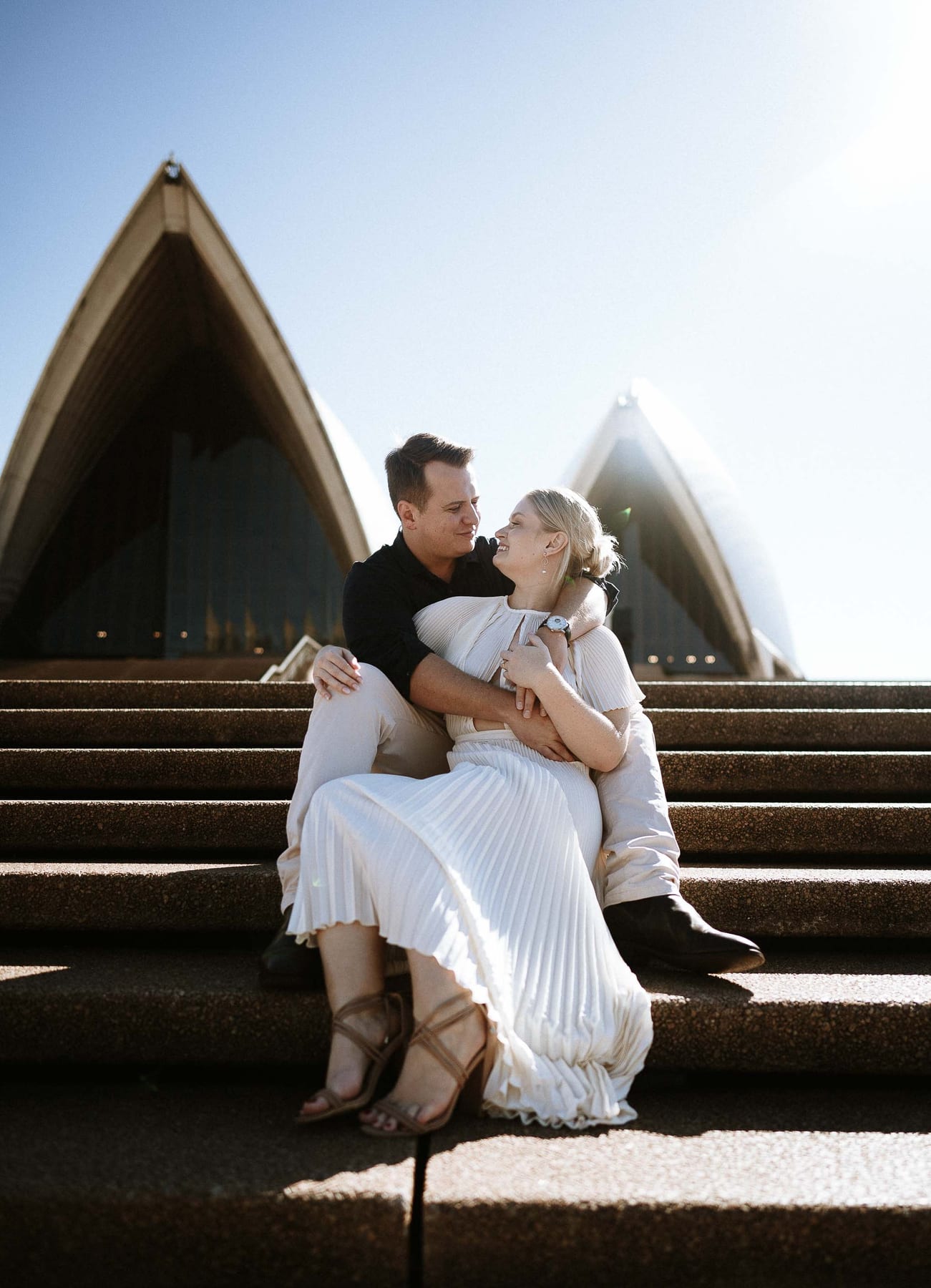 NICK AND DOMINIQUE (Pre-wedding photoshoot at the Observatory hill, Sydney)