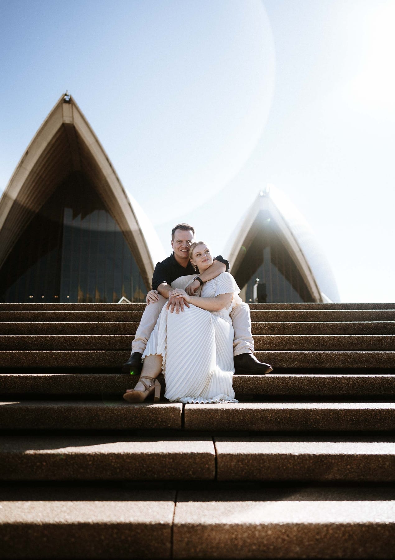 NICK AND DOMINIQUE (Pre-wedding photoshoot at the Observatory hill, Sydney)