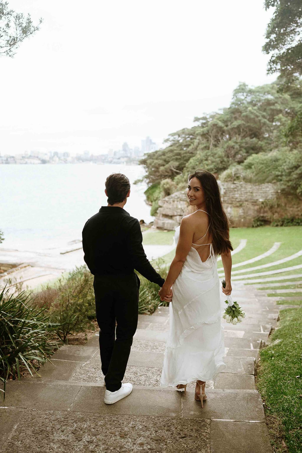 JOHN AND EMILY (Engagement photoshoot at Bradley's head, North Sydney)