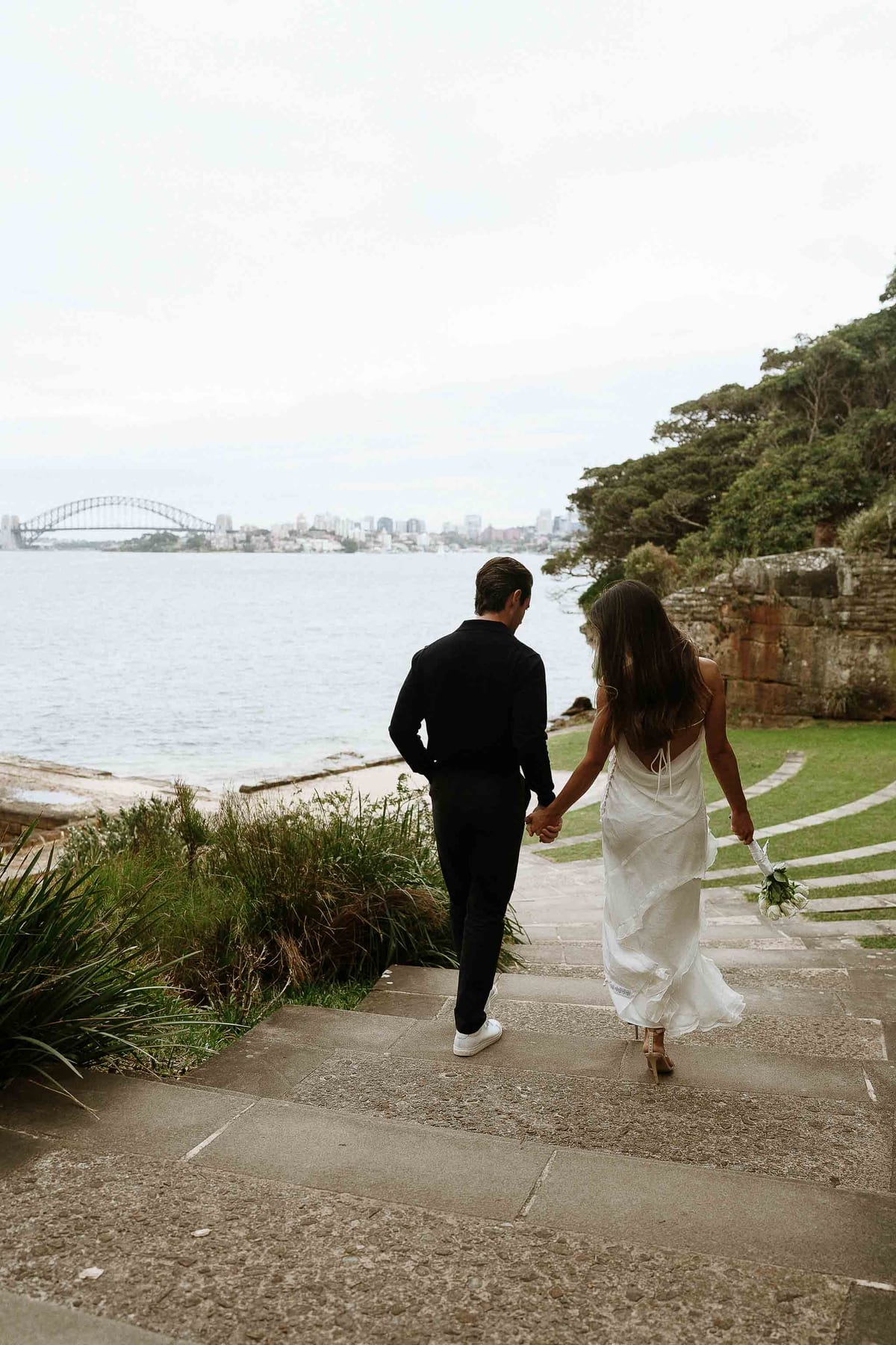 JOHN AND EMILY (Engagement photoshoot at Bradley's head, North Sydney)