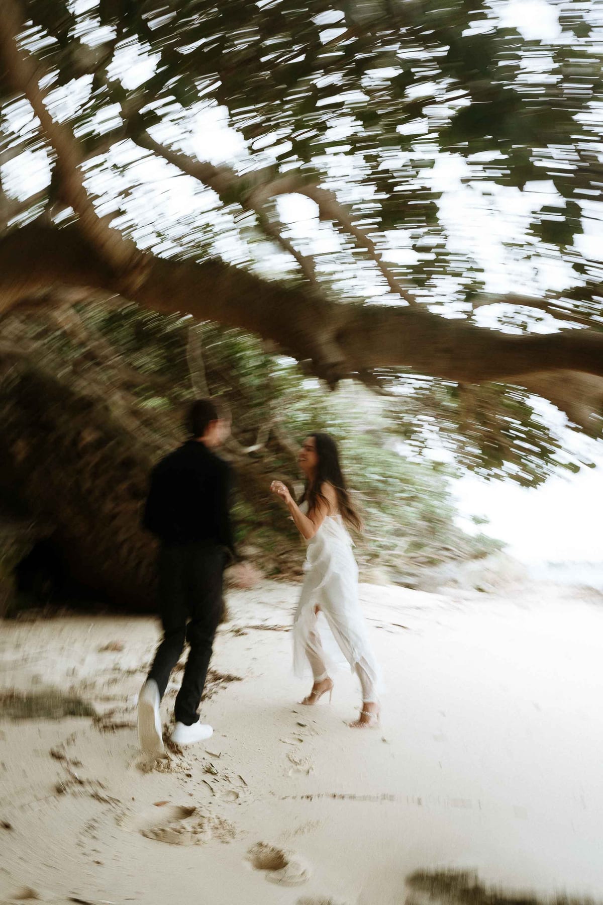 JOHN AND EMILY (Engagement photoshoot at Bradley's head, North Sydney)
