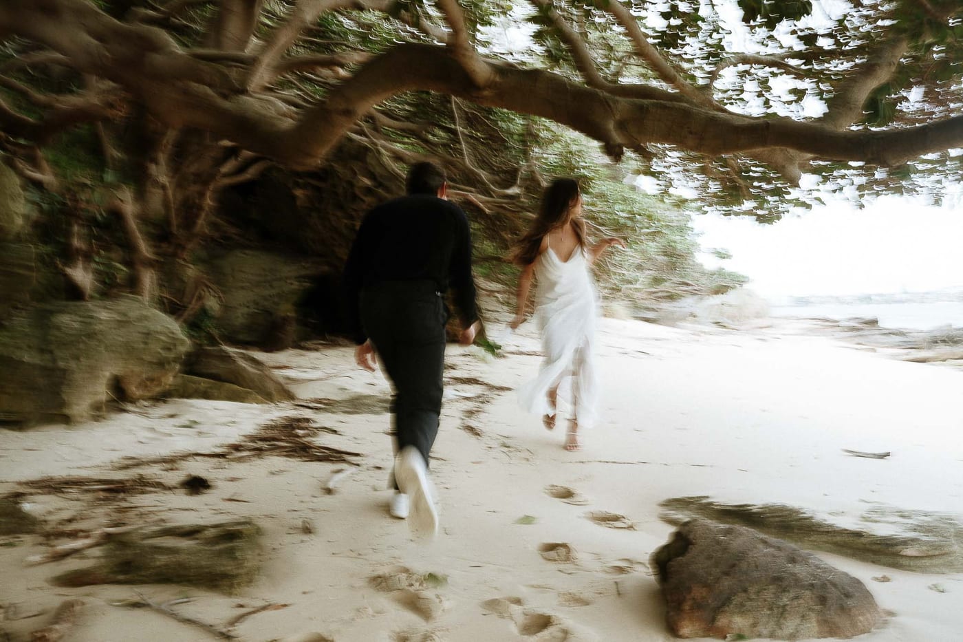 JOHN AND EMILY (Engagement photoshoot at Bradley's head, North Sydney)