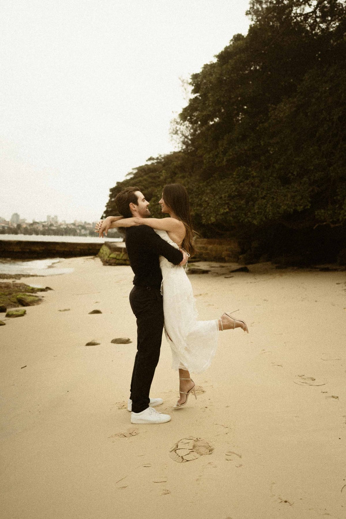 JOHN AND EMILY (Engagement photoshoot at Bradley's head, North Sydney)