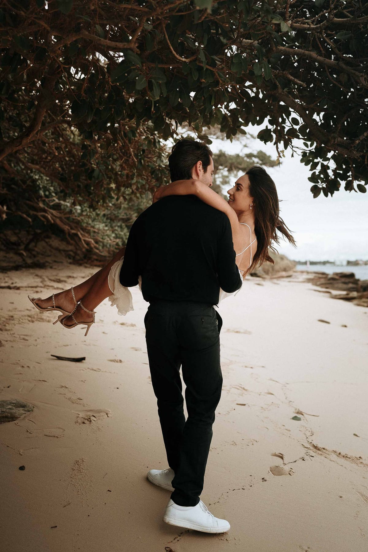 JOHN AND EMILY (Engagement photoshoot at Bradley's head, North Sydney)