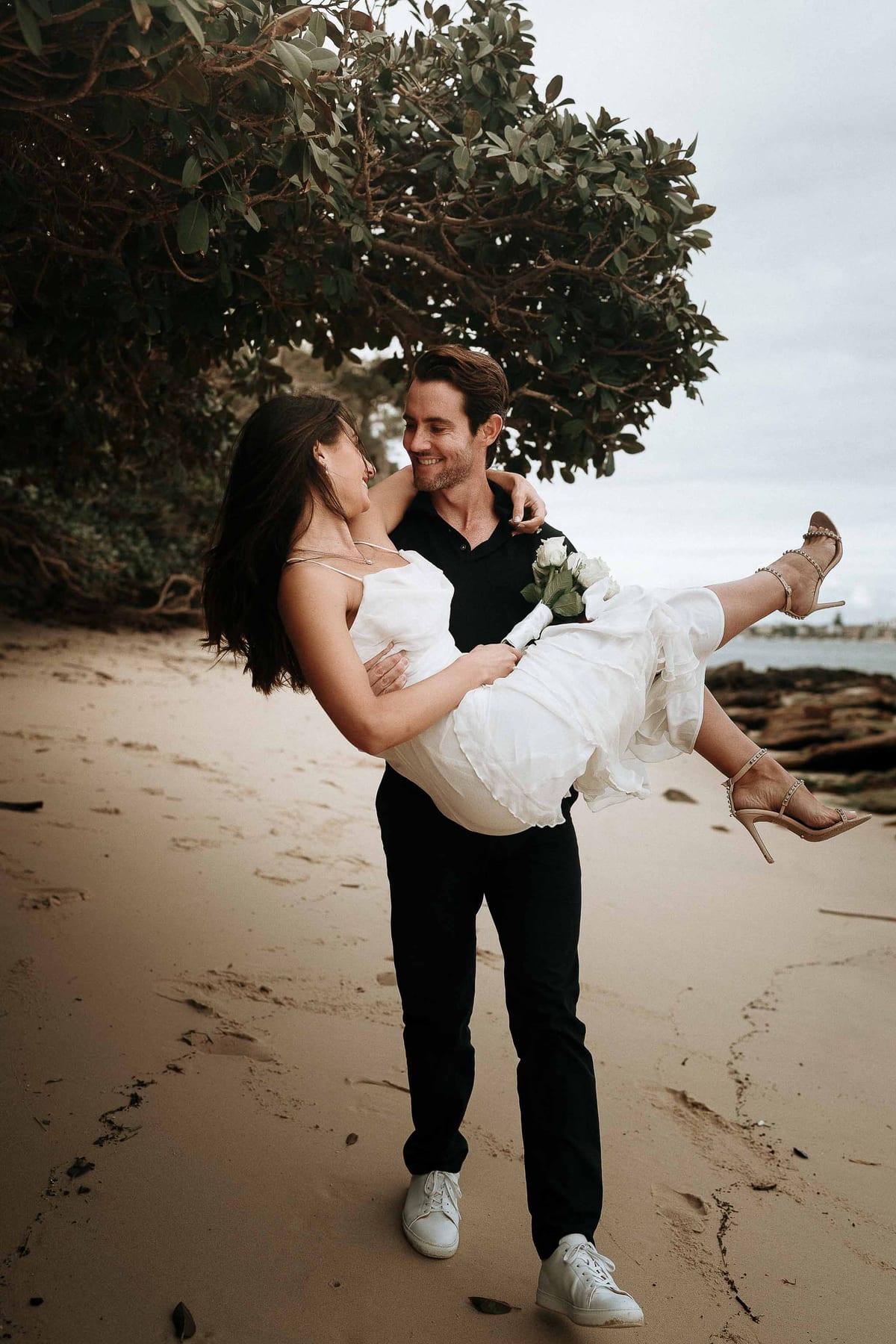 JOHN AND EMILY (Engagement photoshoot at Bradley's head, North Sydney)