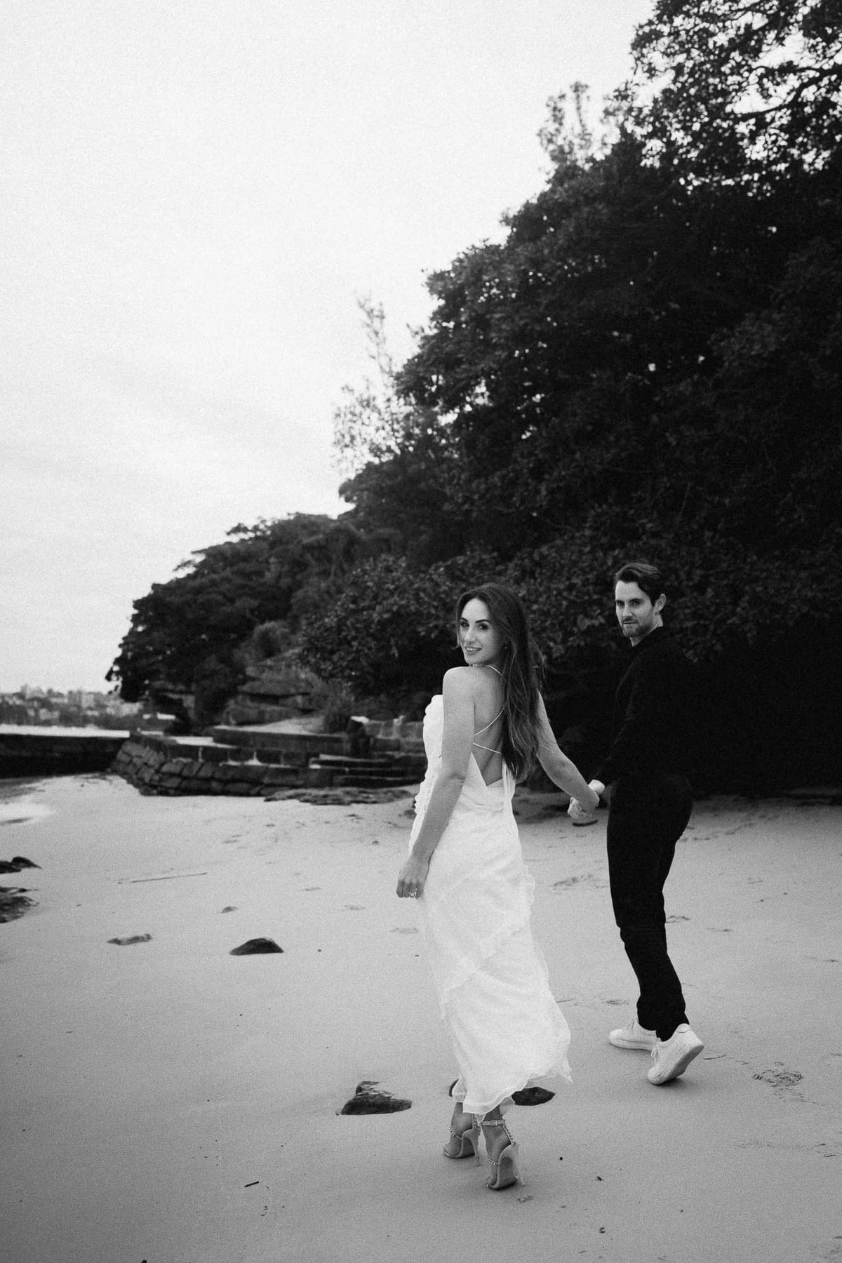 JOHN AND EMILY (Engagement photoshoot at Bradley's head, North Sydney)